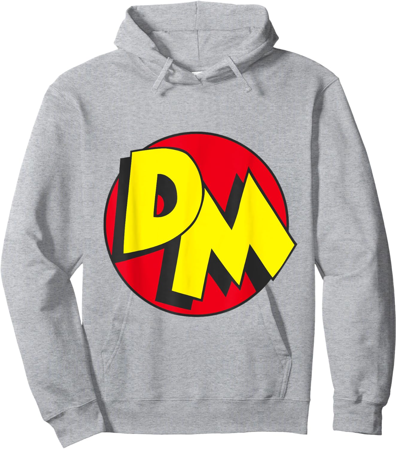 Danger Mouse Classic DM Logo Hoodie - Hoodie | Ash