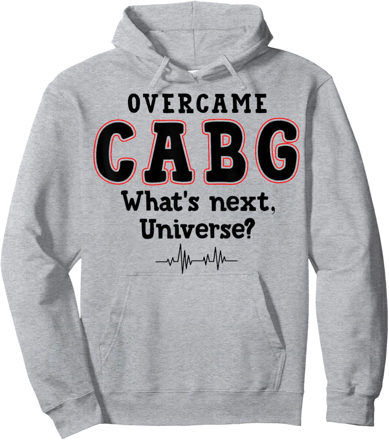 What's Next Universe - Survivor Funny CABG Surgery Hoodie - Hoodie | Ash