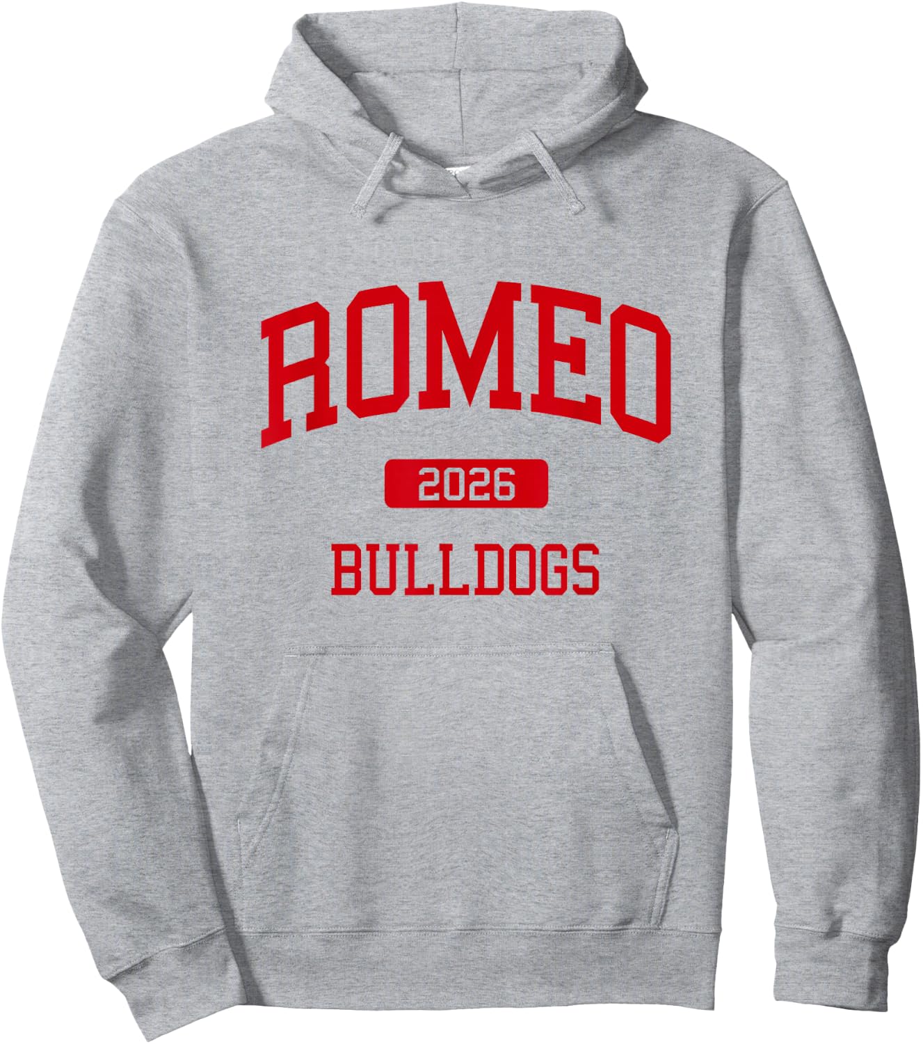 Romeo High School Class of 2026 Washington MI Hoodie - Hoodie | Ash