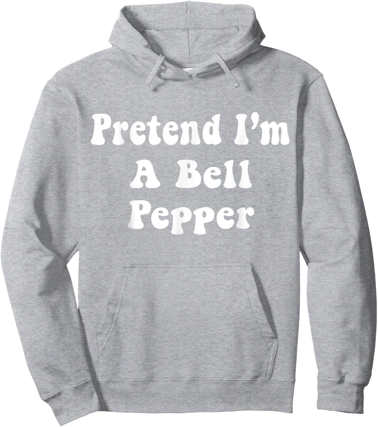 Pretend I'm A Bell Pepper Costume Halloween Adults, Kids Hoodie - Hoodie | Ash