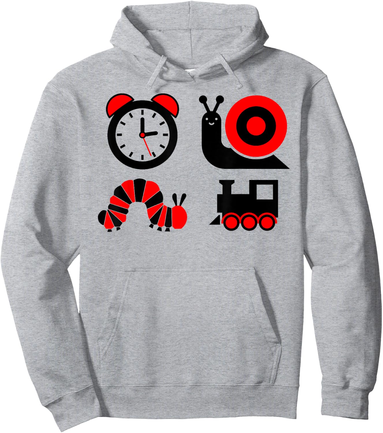 High Contrast Baby Hoodie - Hoodie | Ash