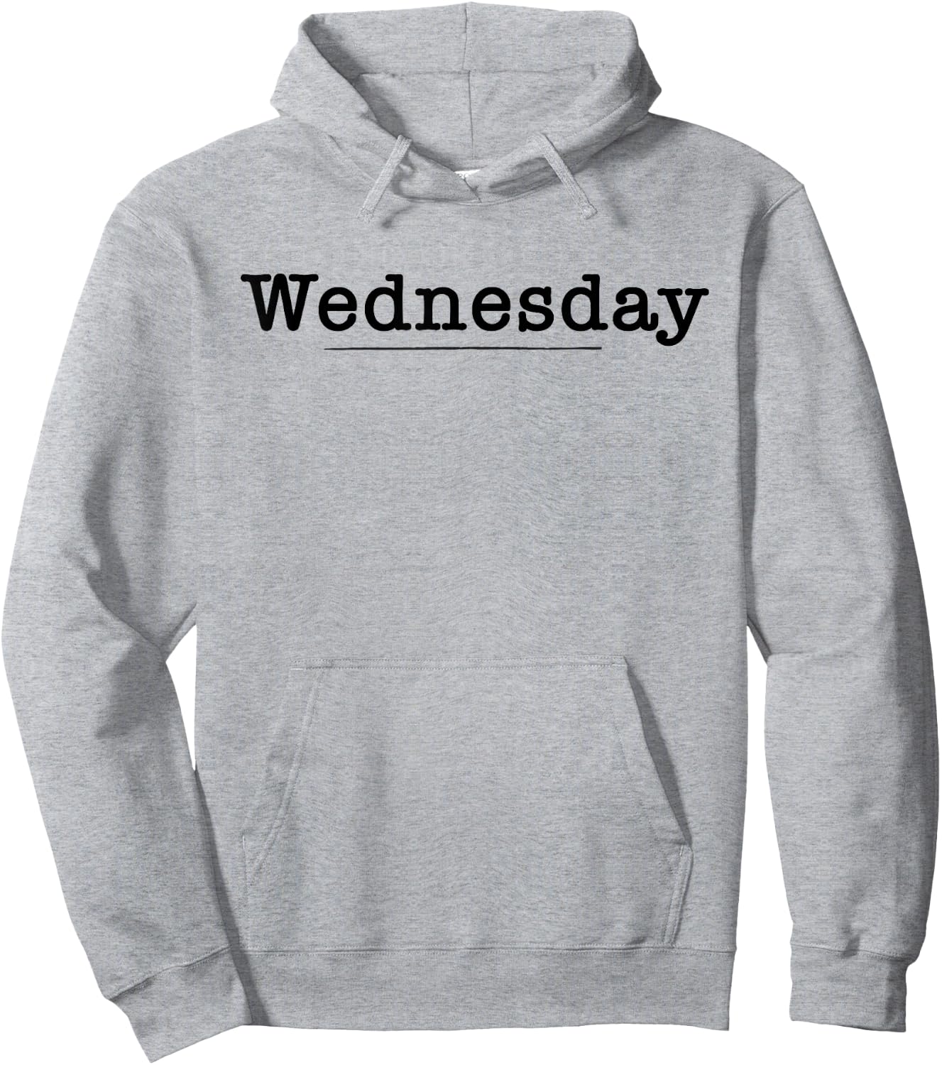 Days of the Week Wednesday (more colors) Hoodie - Hoodie | Ash