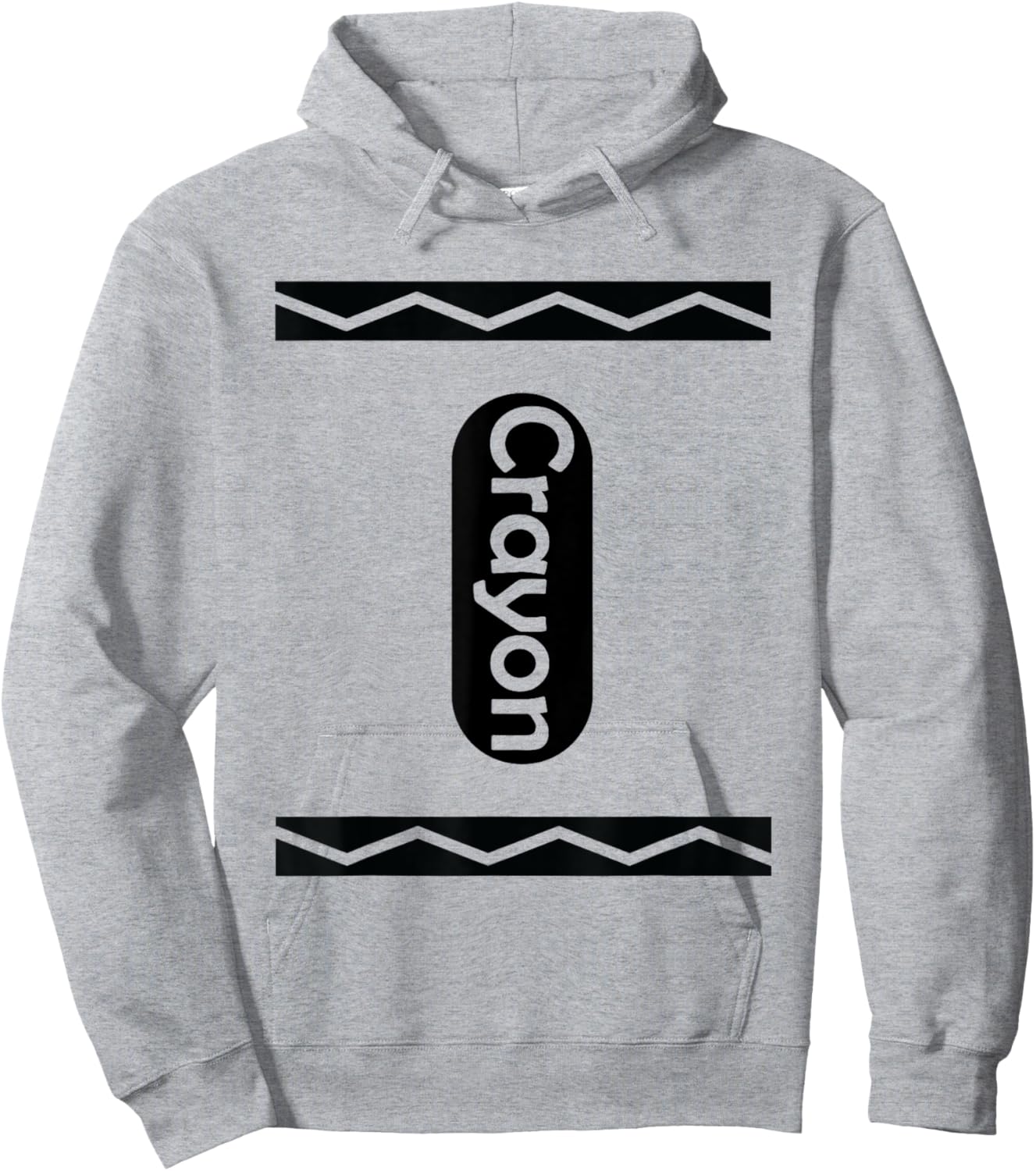Crayon Box Halloween Costume Hoodie - Hoodie | Ash