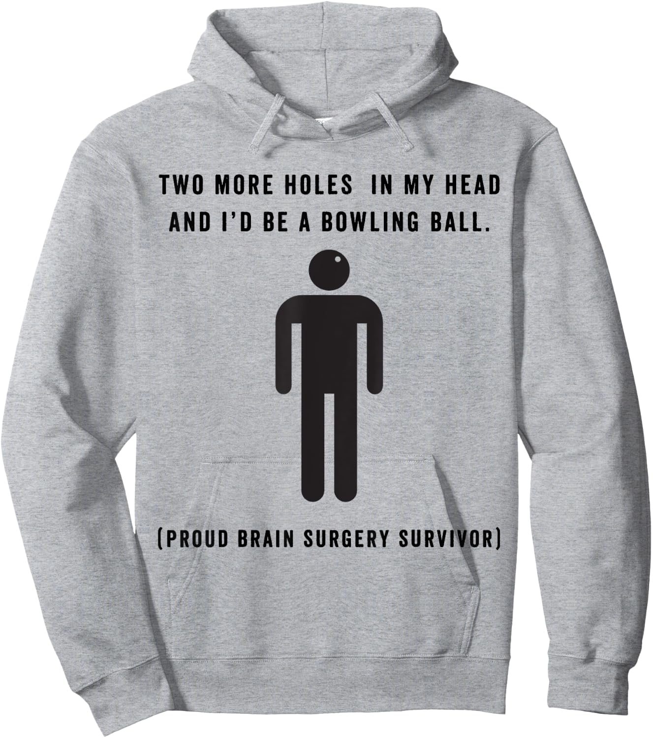 Funny Brain Tumor Awareness T Shirt Grey Matters Cancer Hoodie - Hoodie | Ash