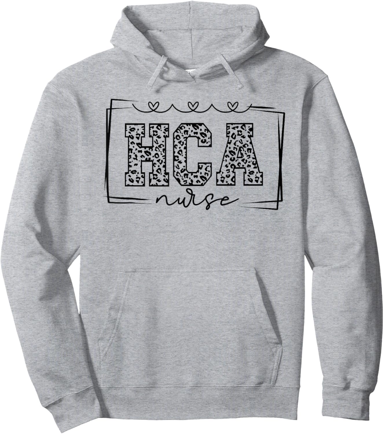 Healthcare Assistant Nursing HCA Nurse Appreciation Hoodie - Hoodie | Ash