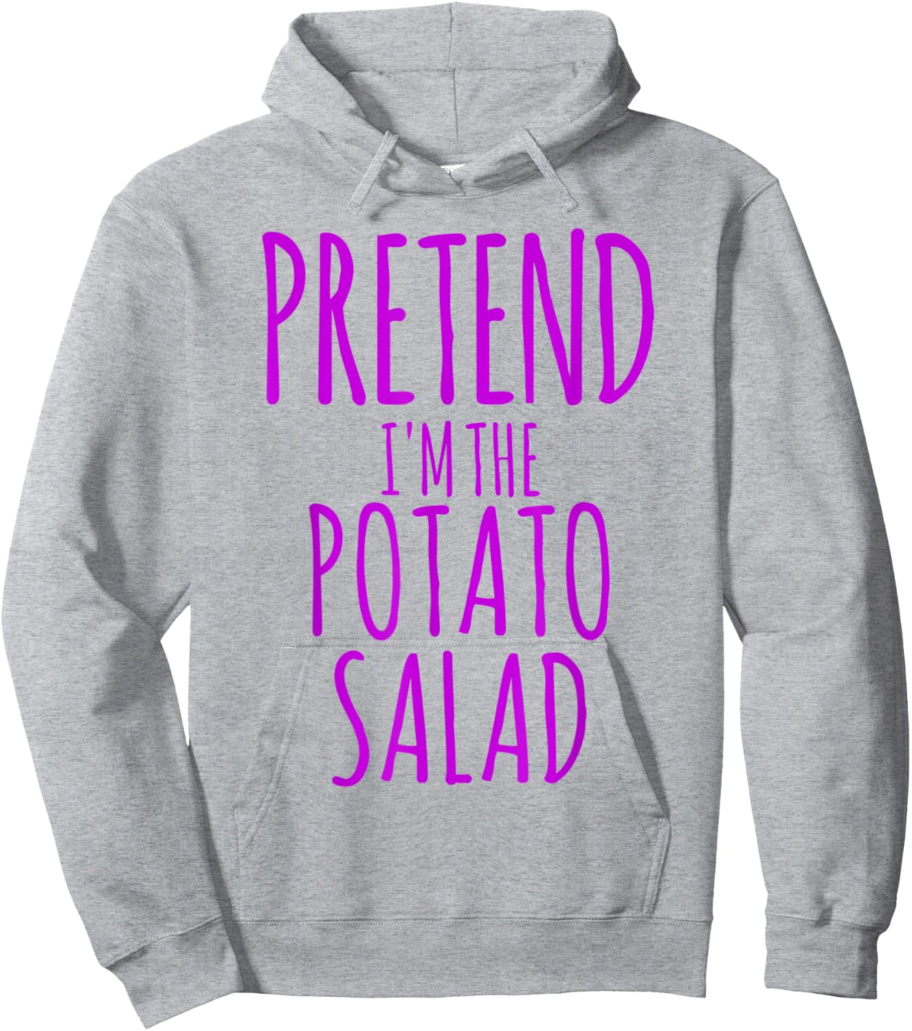 Thanksgiving Matching Family Potato Salad Nutrition Costume Hoodie - Hoodie | Ash