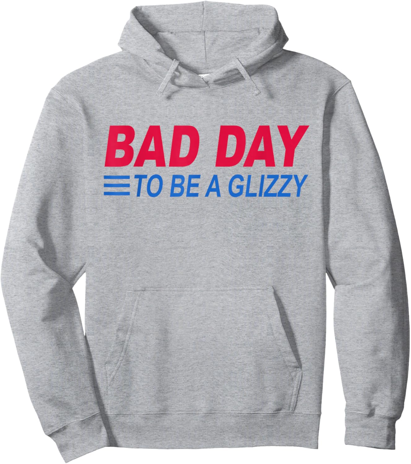 Bad Day To Be A Glizzy Funny 4th Of July Women Men Hotdog Hoodie - Hoodie | Ash