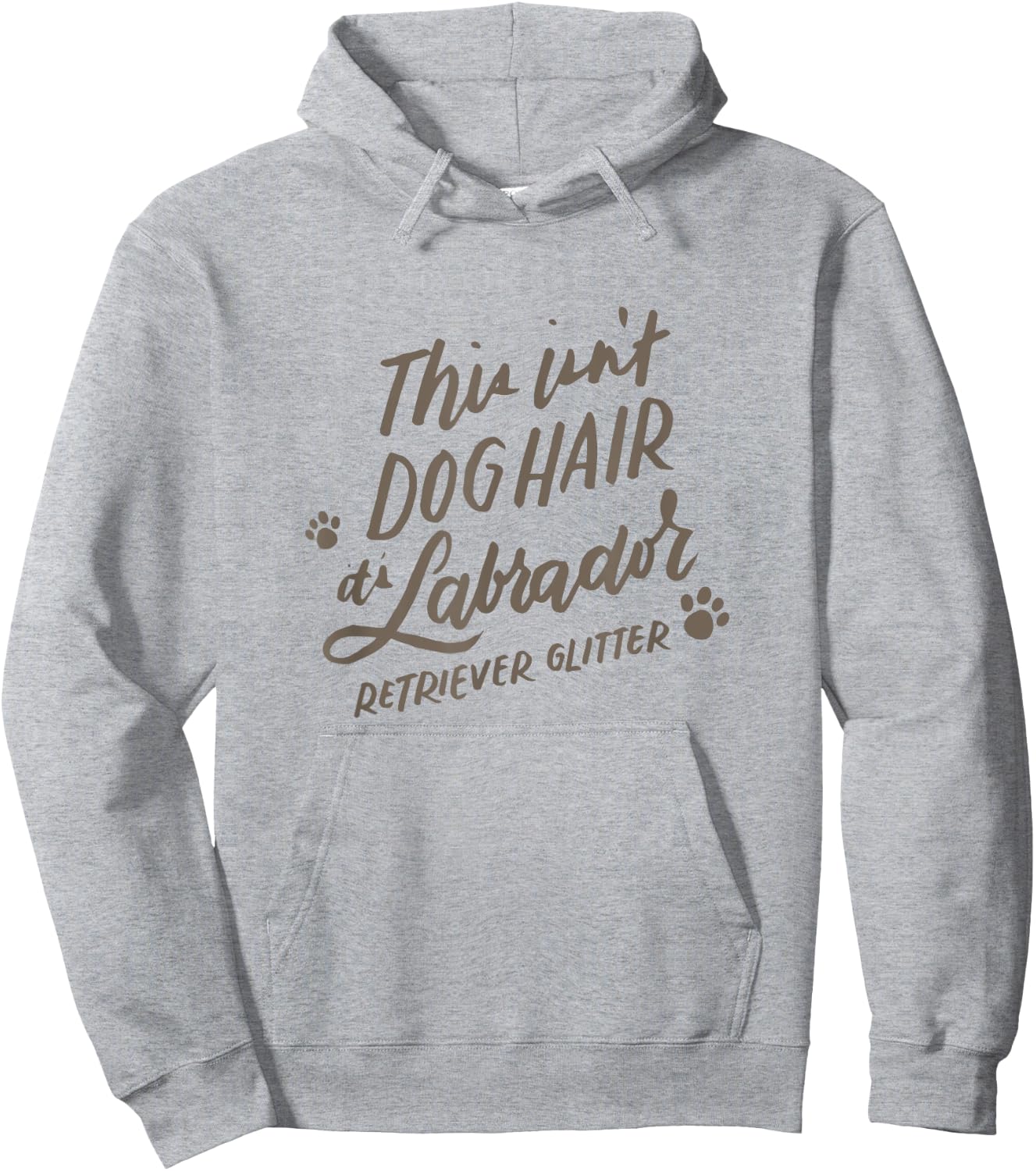 This Isn't Dog Hair It's Labrador Retriever Glitter Hoodie - Hoodie | Ash