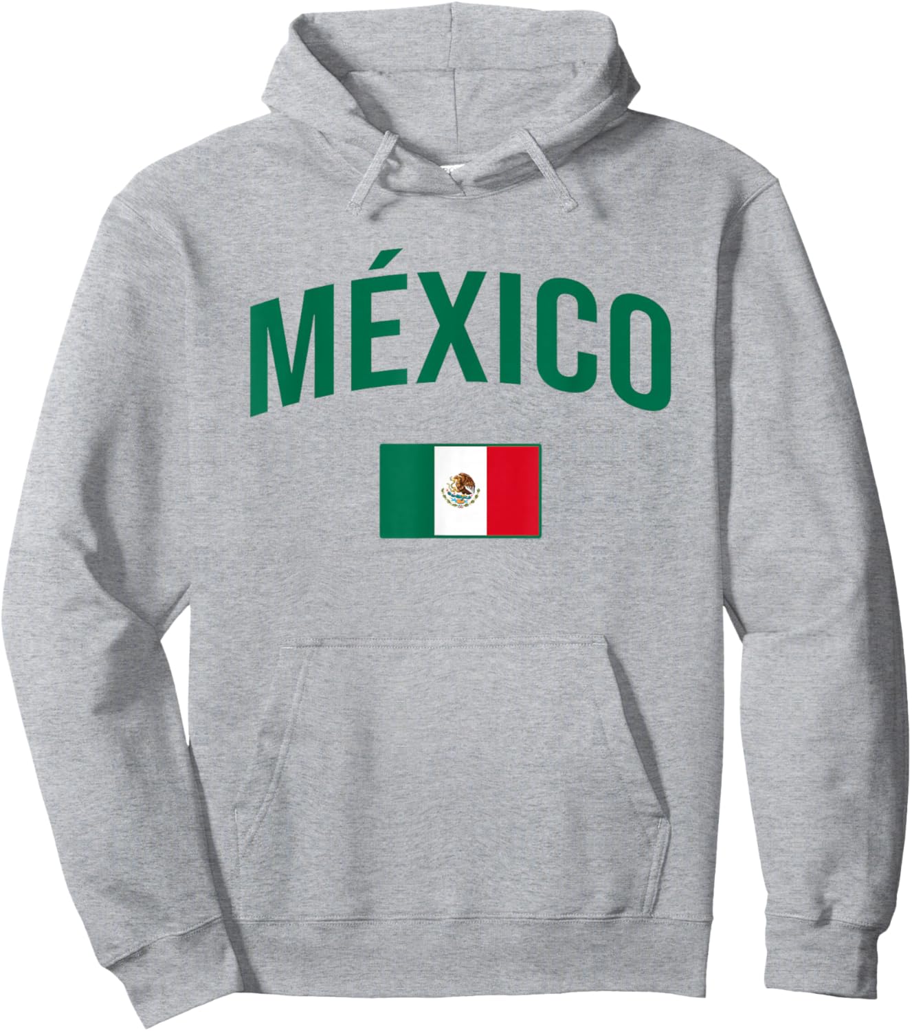 México - Flag of Mexico - Throwback Design - Classic Hoodie - Hoodie | Ash