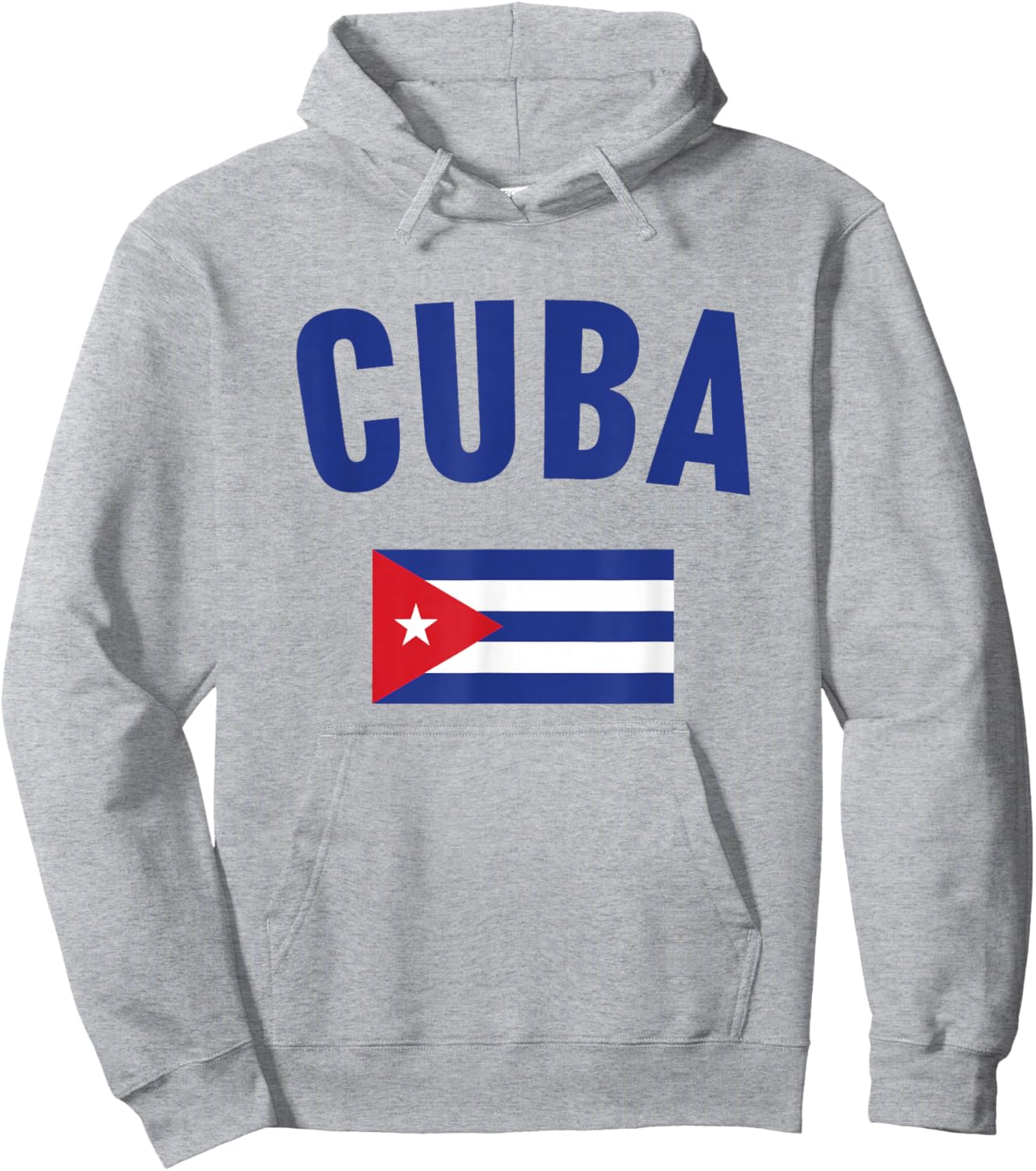 Cuba Flag Hoodie - Hoodie | Ash