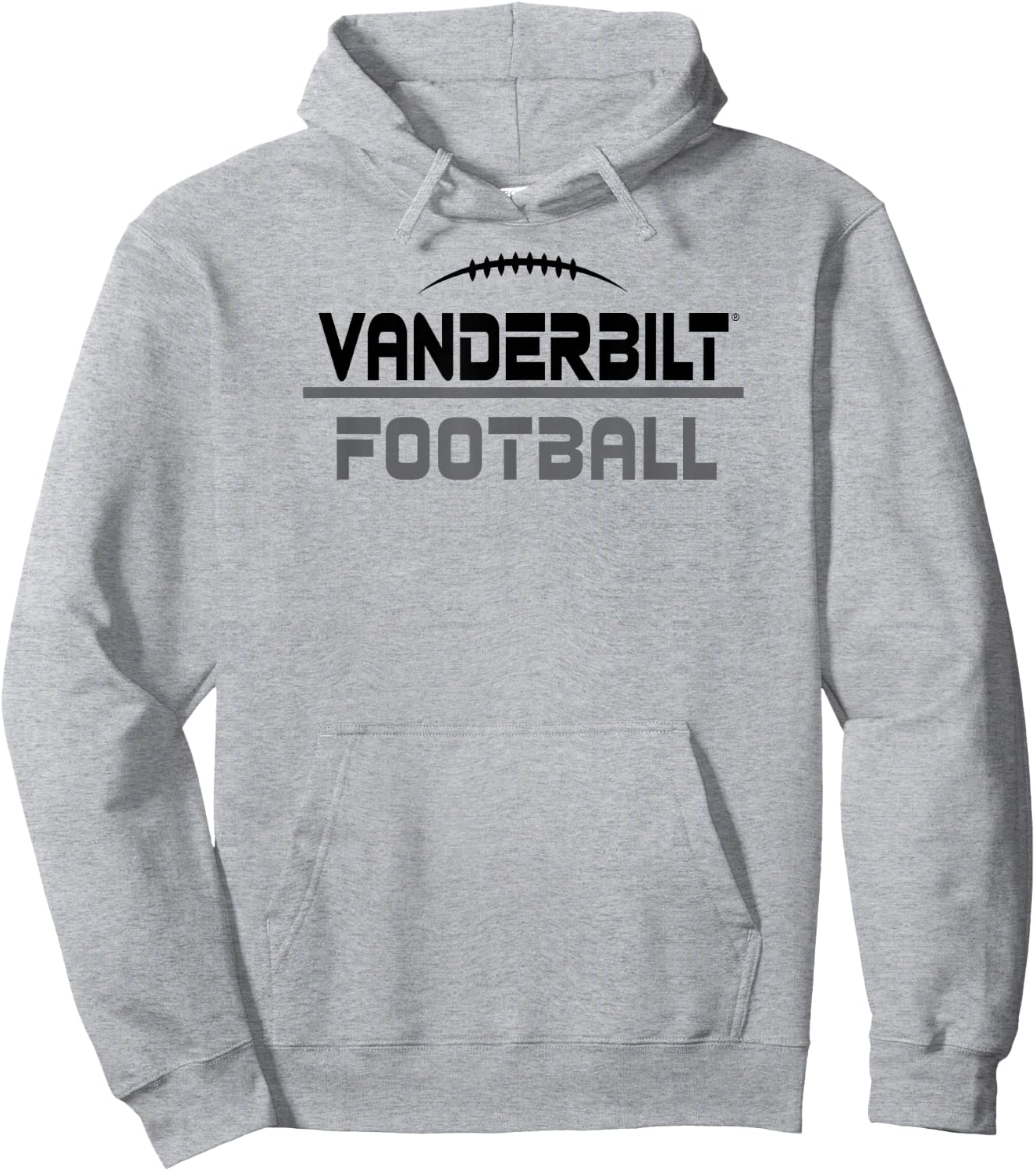 Vanderbilt Commodores Football Scramble Logo Hoodie - Hoodie | Ash