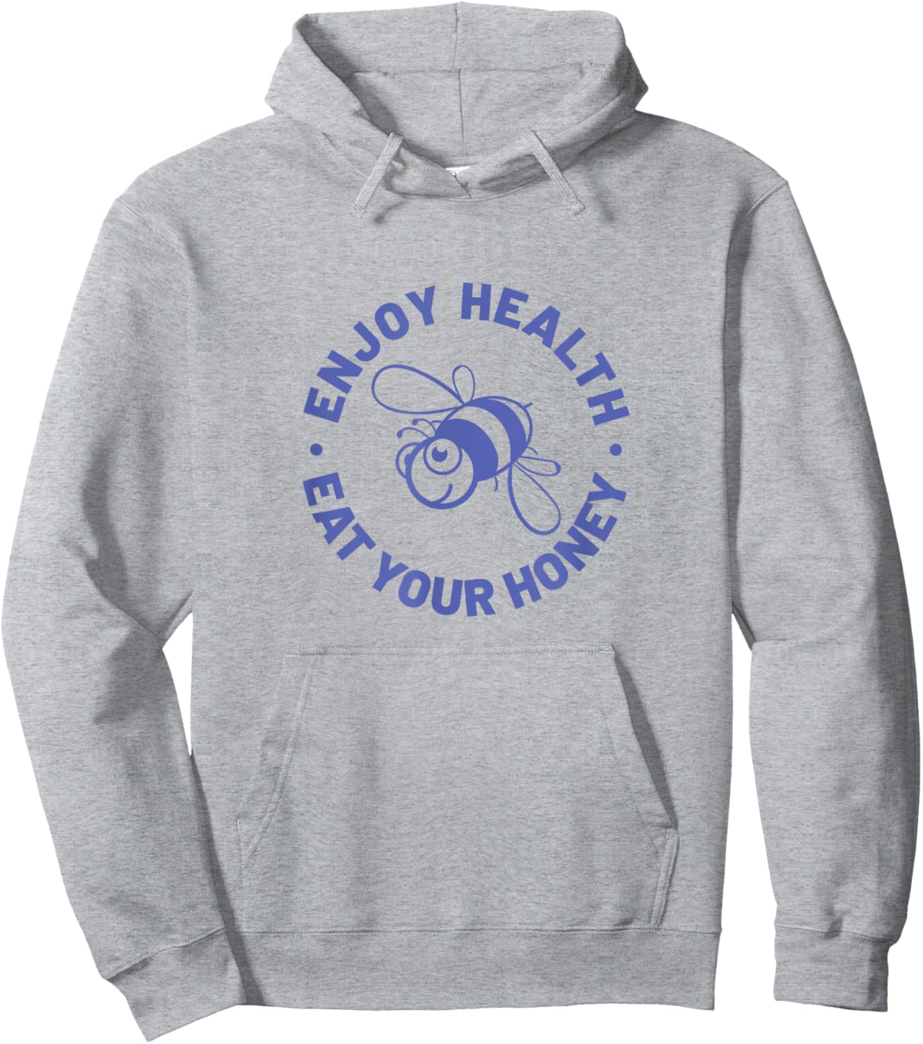 Enjoy Health Eat Your Honey Hoodie - Hoodie | Ash