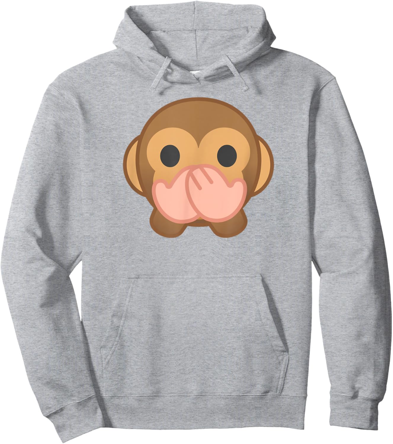 Speak No Evil Monkey Speak No Evil Hoodie - Hoodie | Ash