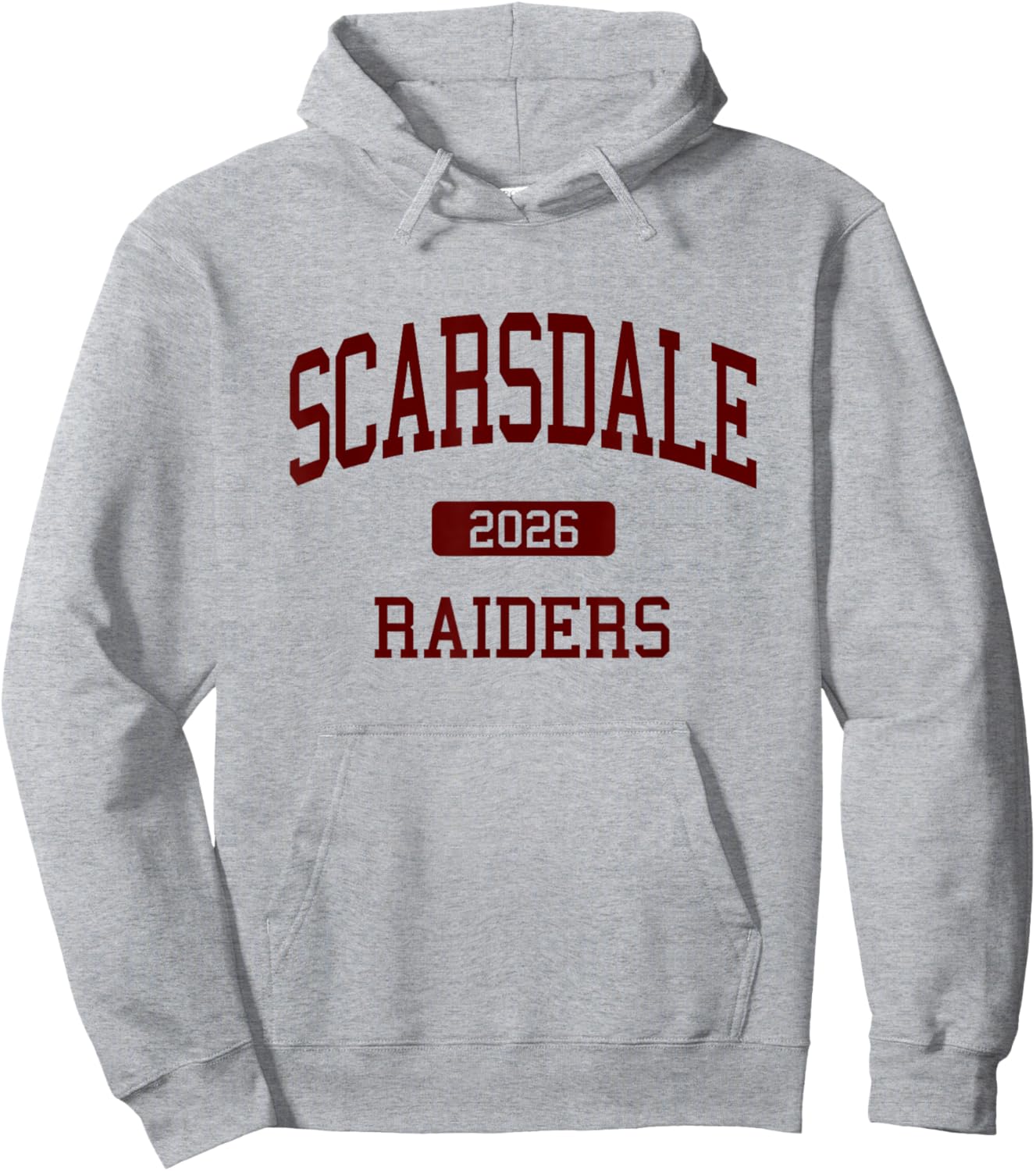 Scarsdale High School Class of 2026 Scarsdale NY Hoodie - Hoodie | Ash