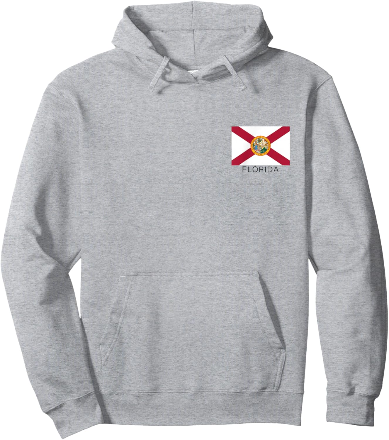 Florida State Flag State of Florida Souvenir United States Hoodie - Hoodie | Ash