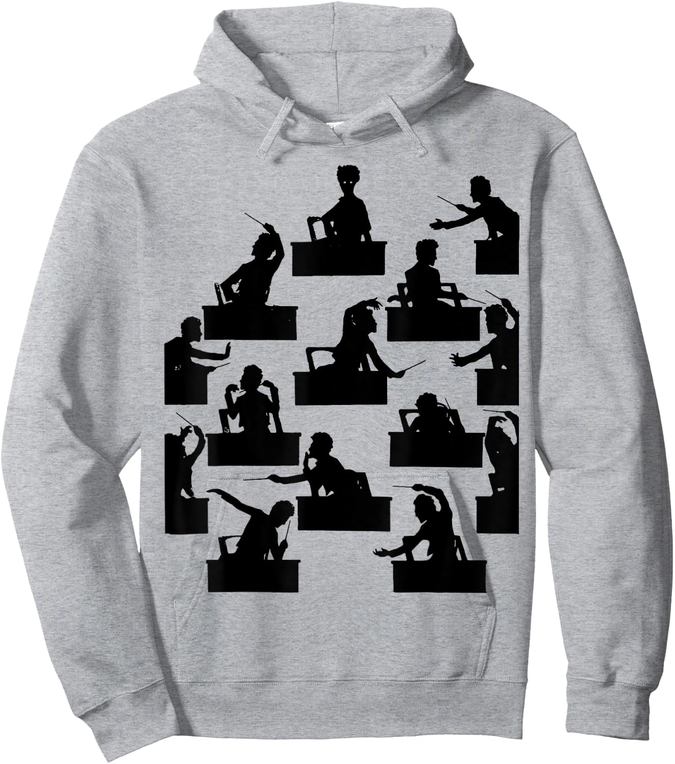 Gustav Mahler conducts at the Vienna State Opera conductor Hoodie - Hoodie | Ash