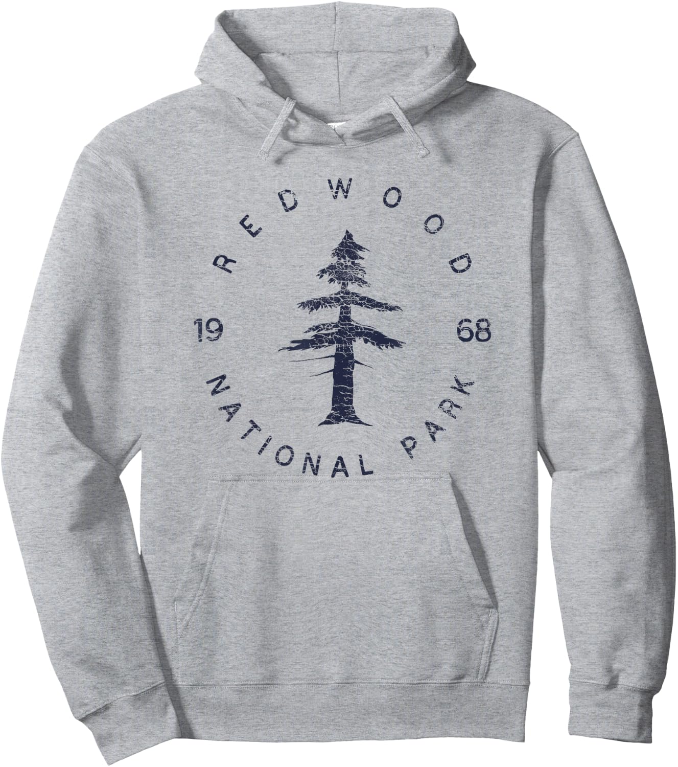 Redwood National Park Shirt Redwood Forest US Parks Hoodie - Hoodie | Ash