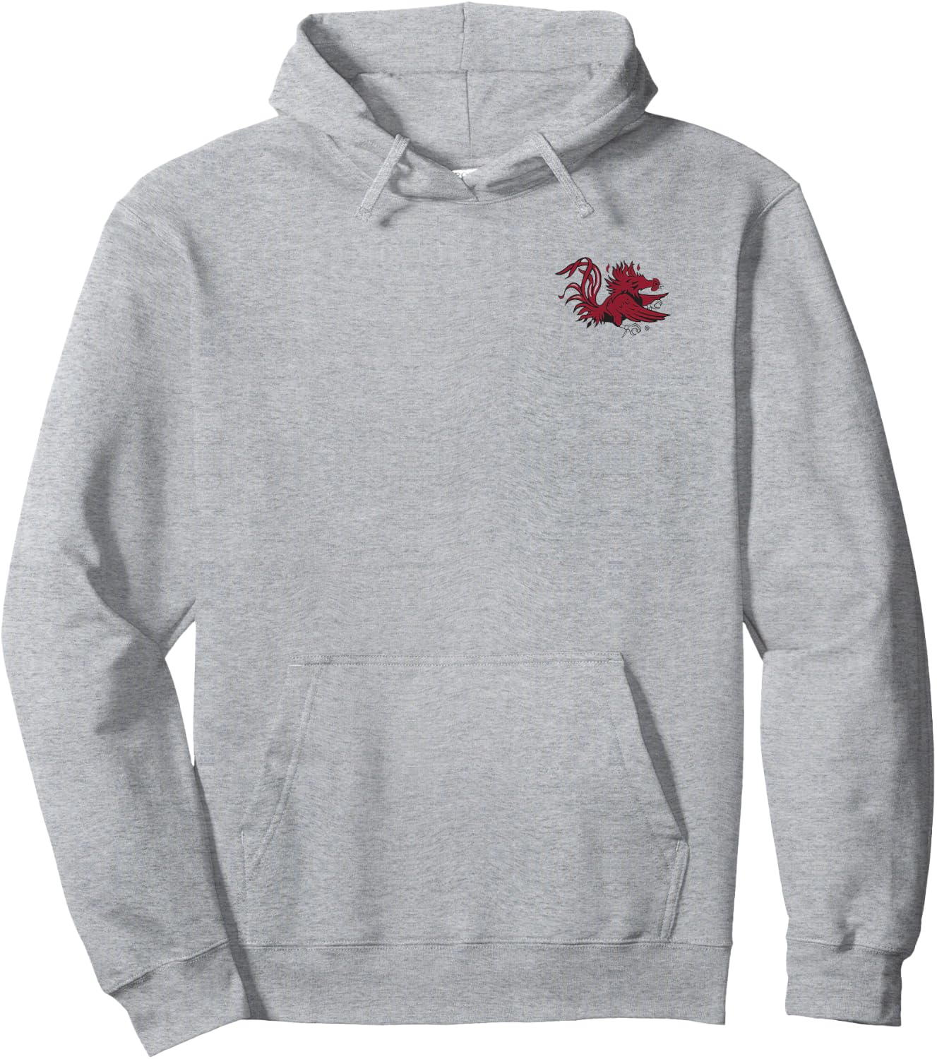 South Carolina Gamecocks Icon Front/Back White Hoodie - Hoodie | Ash