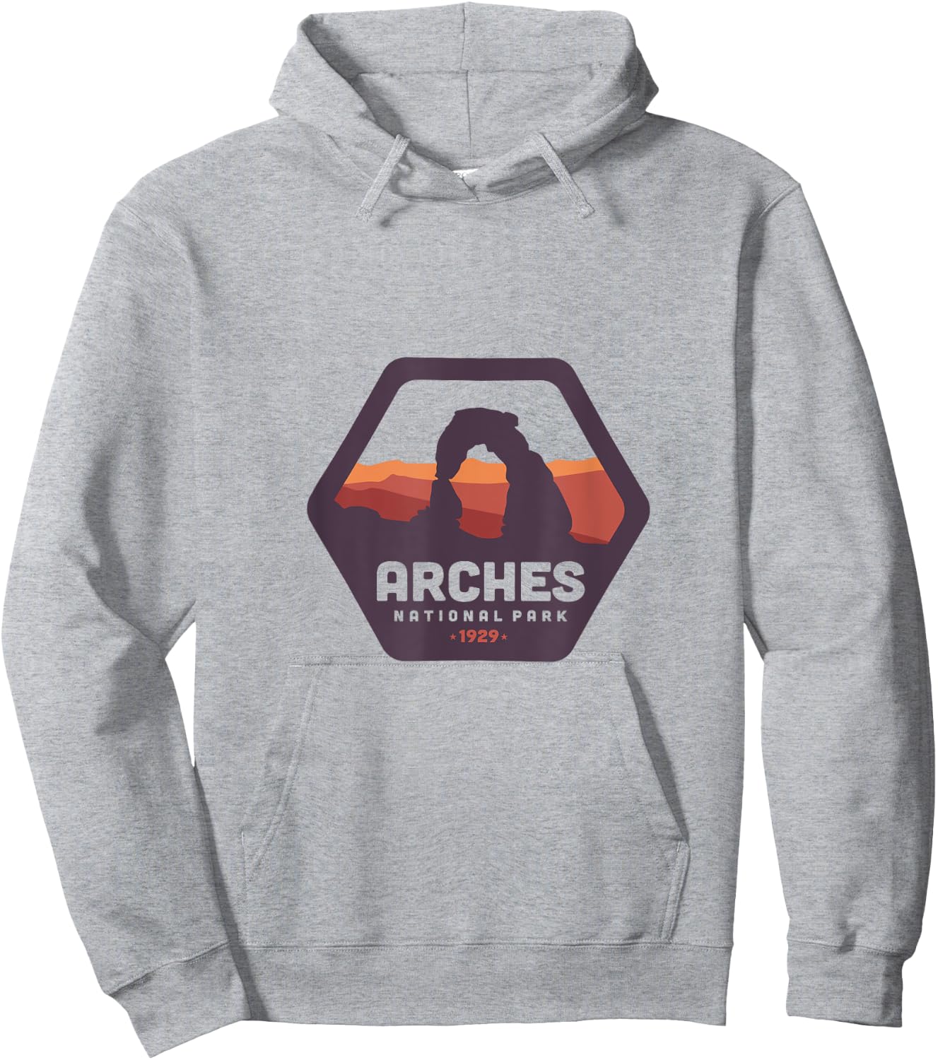 Arches National Park Hoodie - Hoodie | Ash