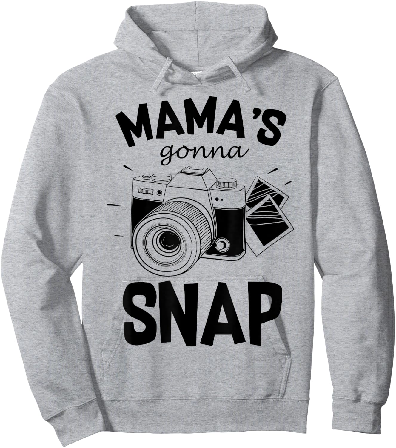 Mamas Gonna Snap Shirt Mom Photographer Camera Gift Women Hoodie - Hoodie | Ash