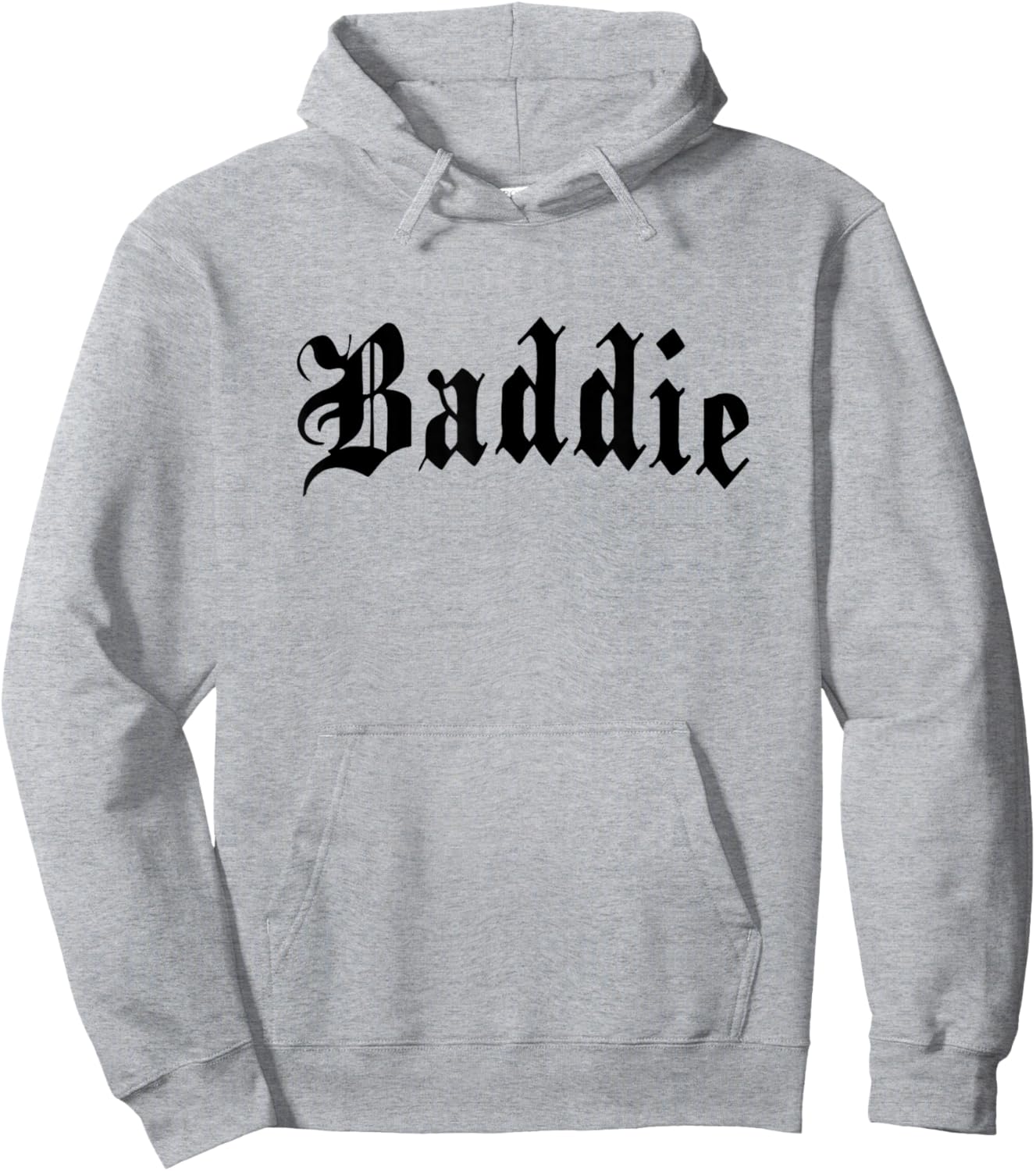 Baddie - Goth Aesthetic Women Hoodie - Hoodie | Ash