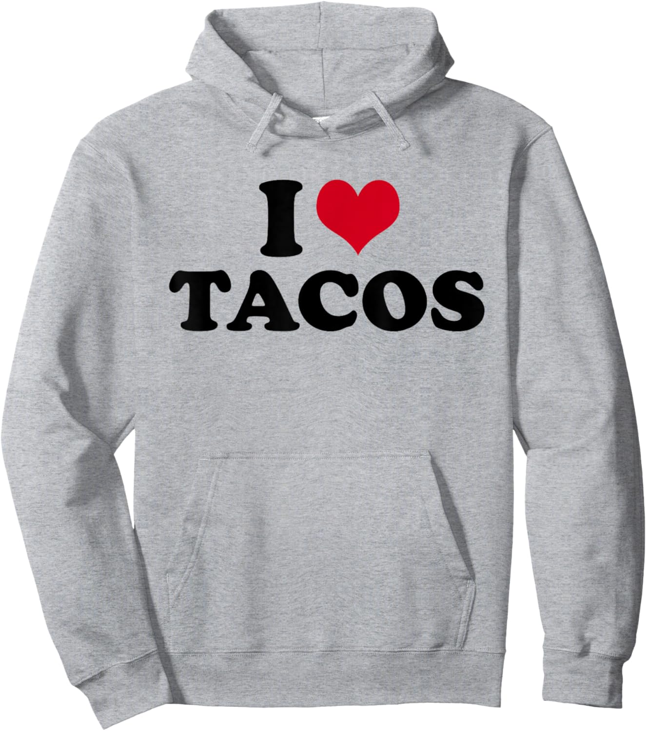 I Love Tacos Hoodie - Hoodie | Ash