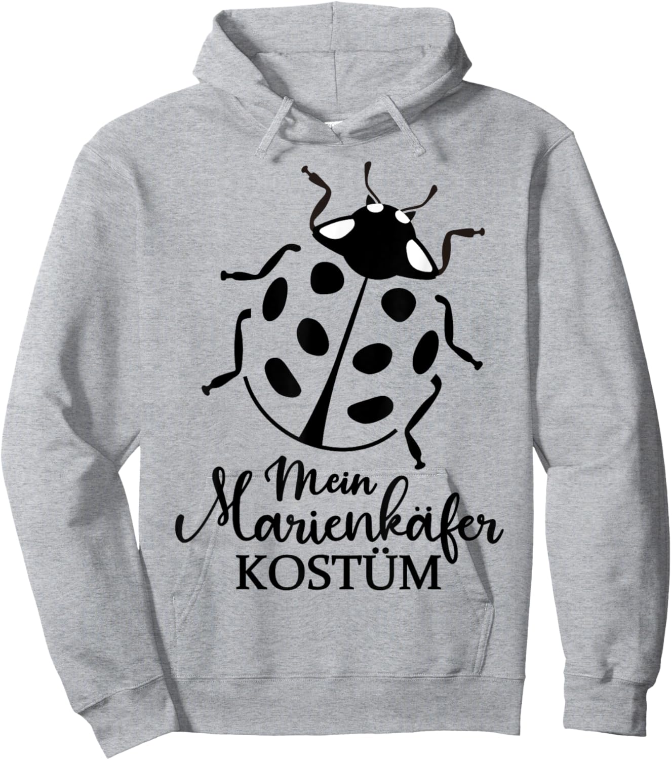 Mein Marienkäfer Kostüm Fasching Karneval Mädchen Tierkostüm Hoodie - Hoodie | Ash