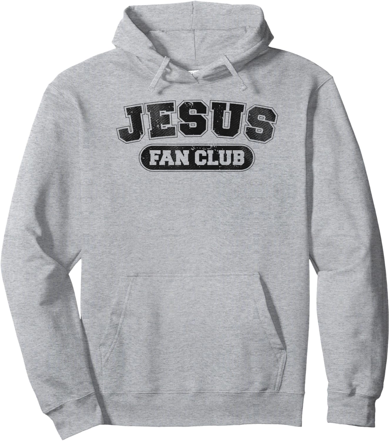 Jesus Fan Club Religious Christian Faith Palm Sunday Easter Hoodie - Hoodie | Ash