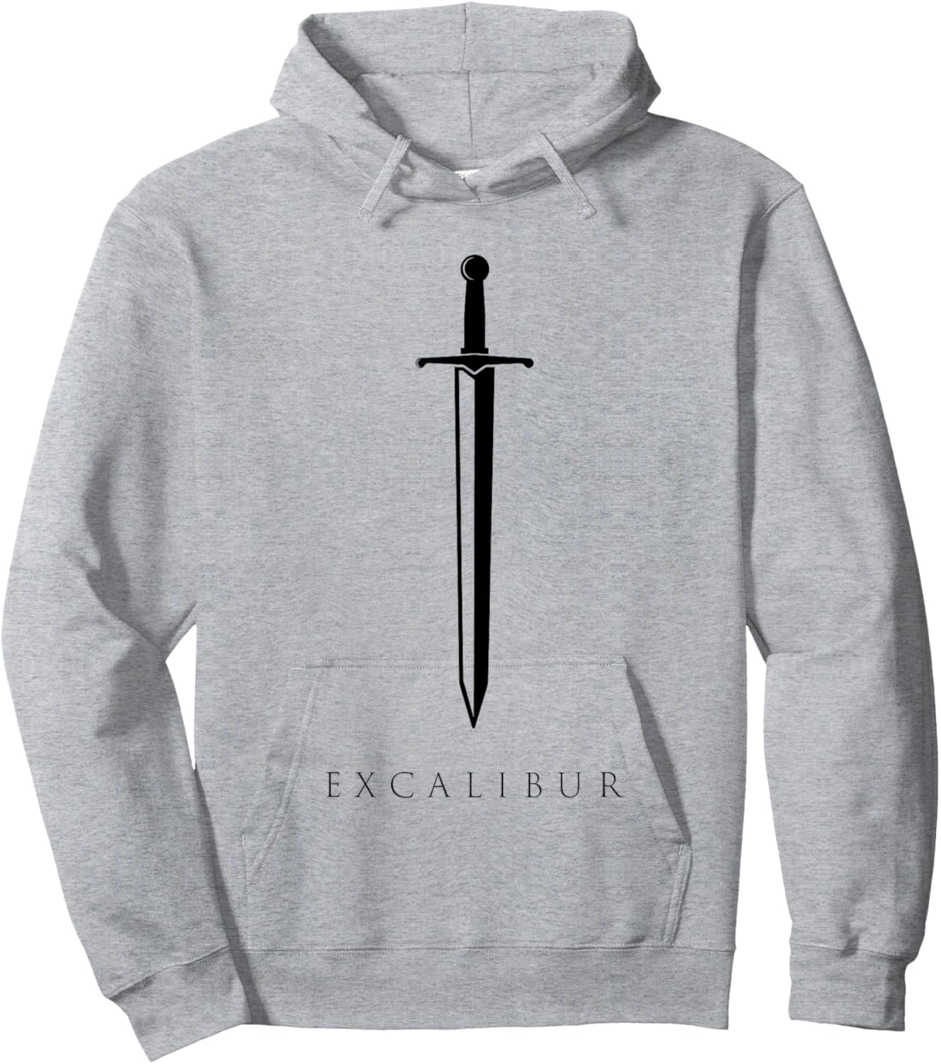 Excalibur The Legendary Sword in the Stone of King Arthur Hoodie - Hoodie | Ash