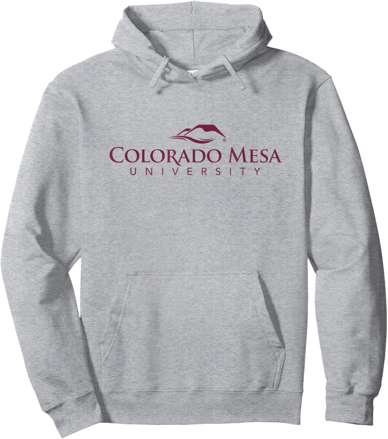 Colorado Mesa University Signature Logo Hoodie - Hoodie | Ash