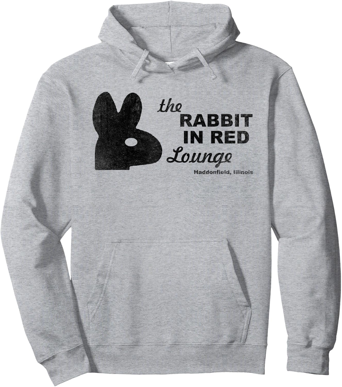 The Rabbit in Red Lounge Halloween Hoodie - Hoodie | Ash