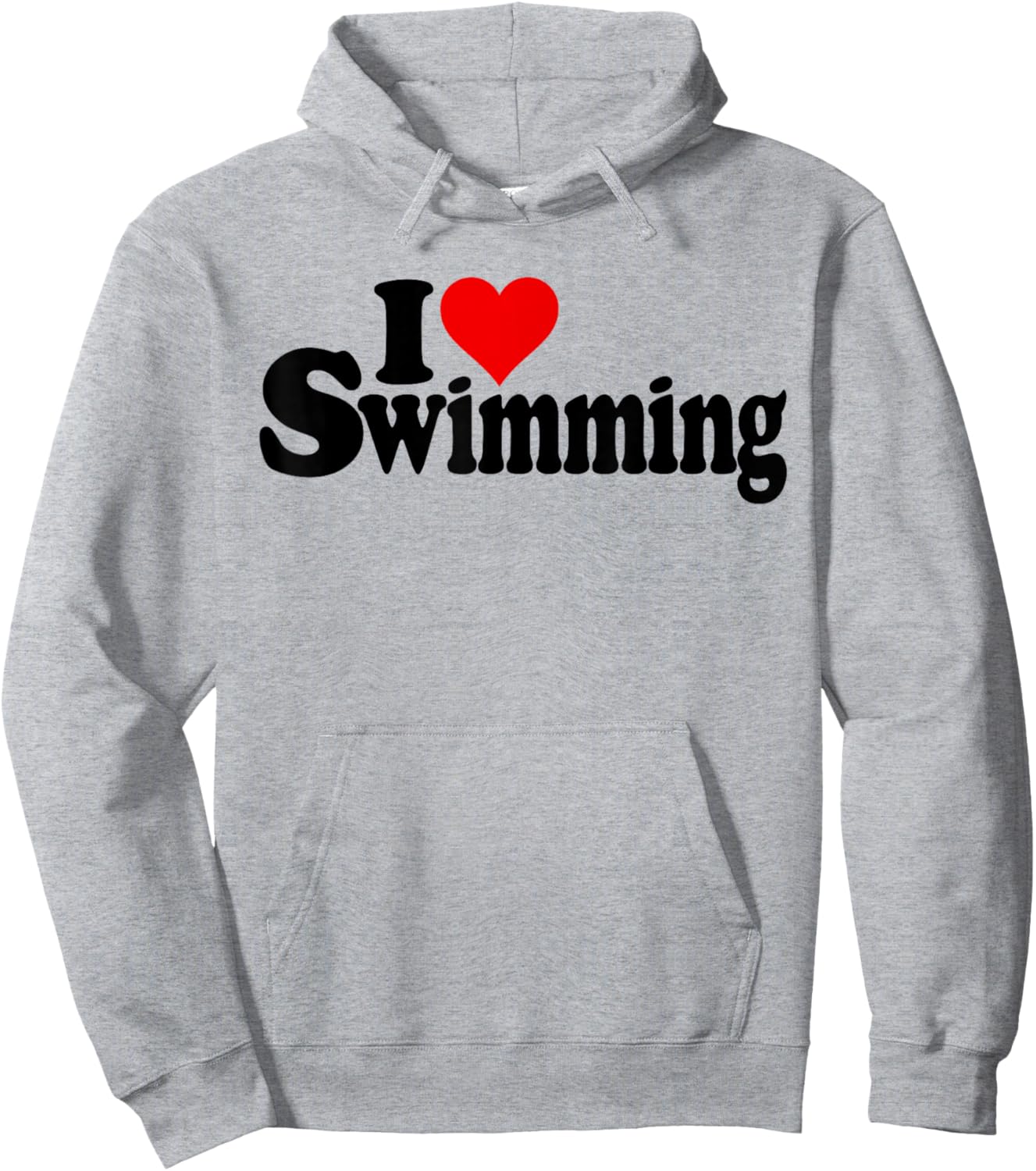 Piscine I Love Heart Hoodie - Hoodie | Ash