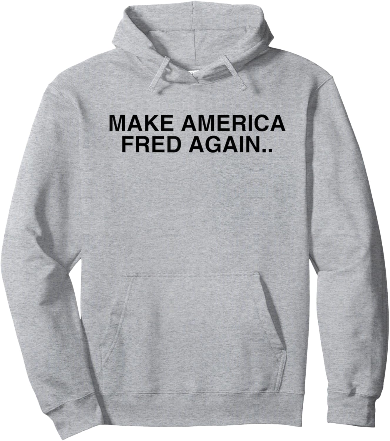 Make America Fred Again Techno House Rave Music DJ EDM Slay Hoodie - Hoodie | Ash