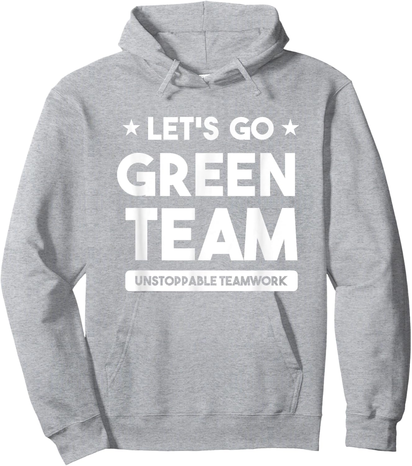 Let's Go Green Team Building Game Competition Summer Camp Hoodie - Hoodie | Ash