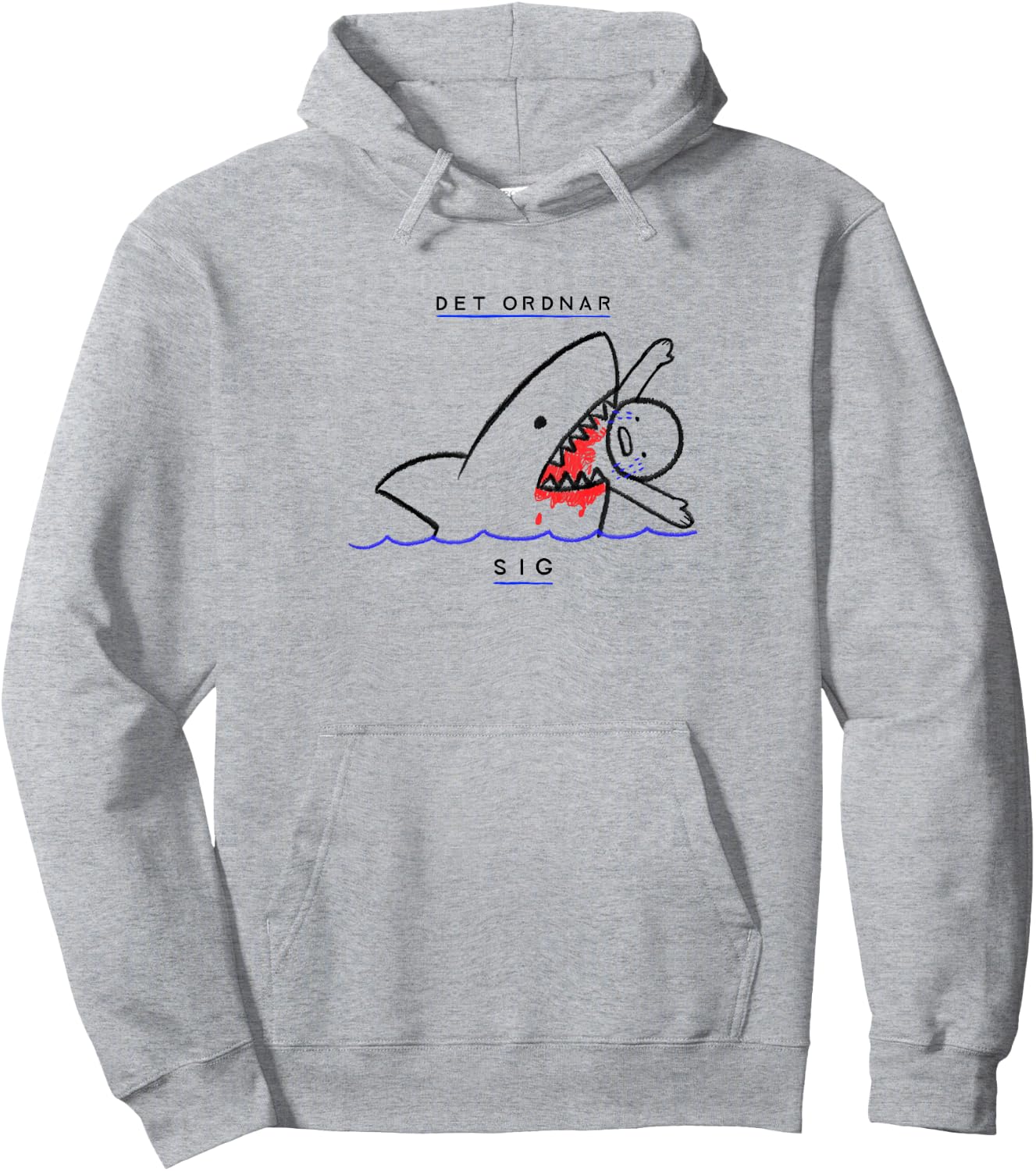 Det Ordnar Sig (Everything will be ok in Swedish) - Sweden Hoodie - Hoodie | Ash