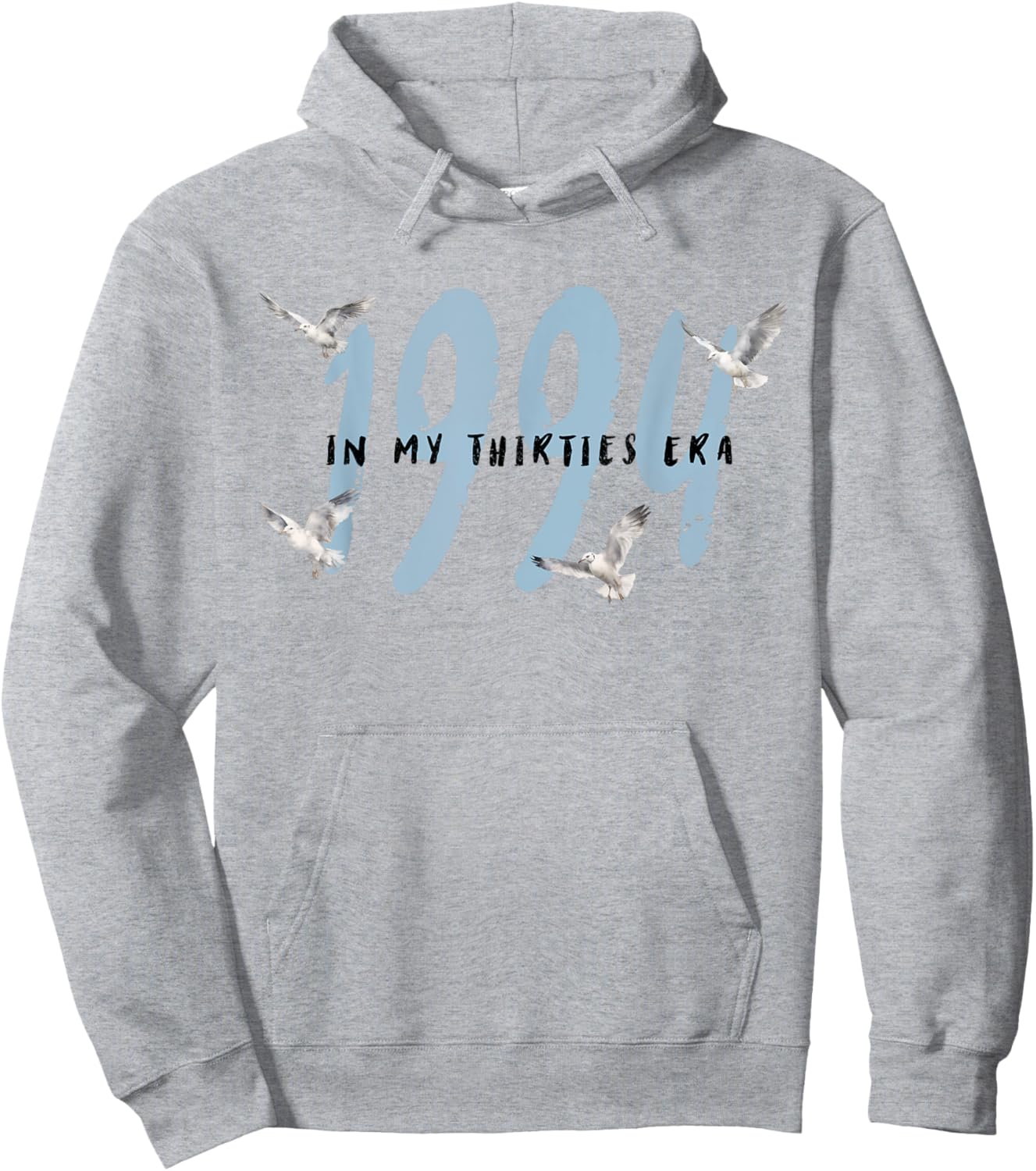 In My Thirties Era Happy 30s Birthday Retro Groovy Men Women Hoodie - Hoodie | Ash