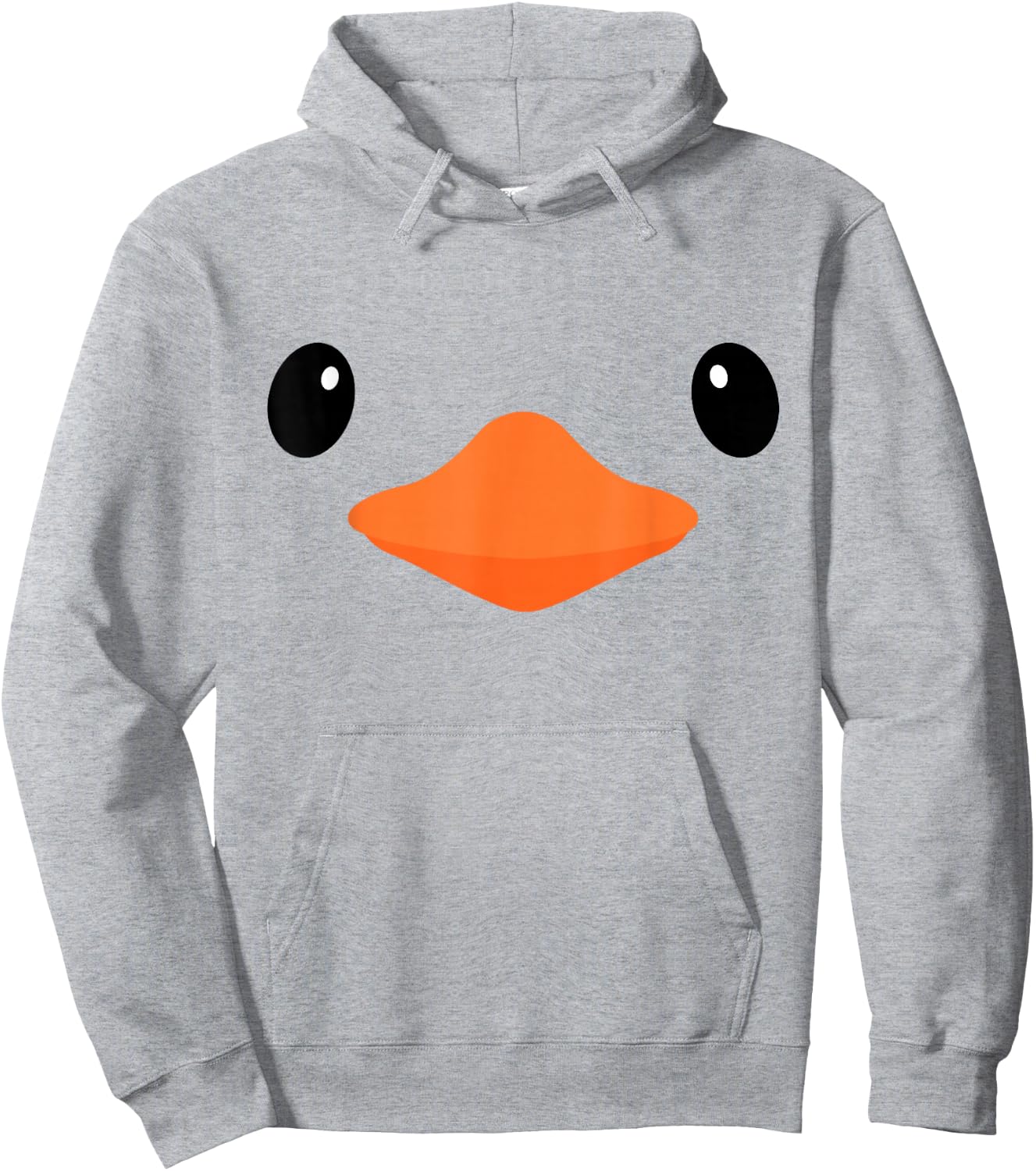 Cute yellow rubber duck Halloween simple Costume Hoodie - Hoodie | Ash