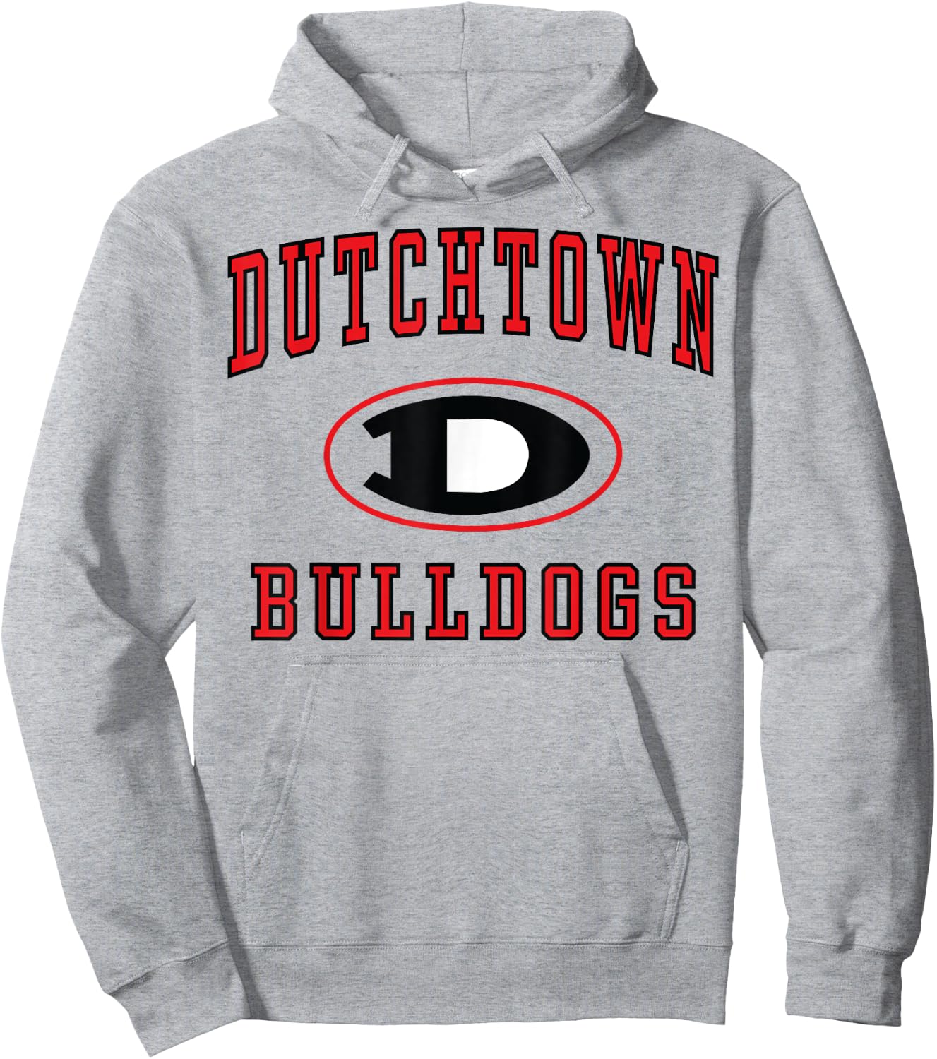 Dutchtown High School Bulldogs C1 Hoodie - Hoodie | Ash
