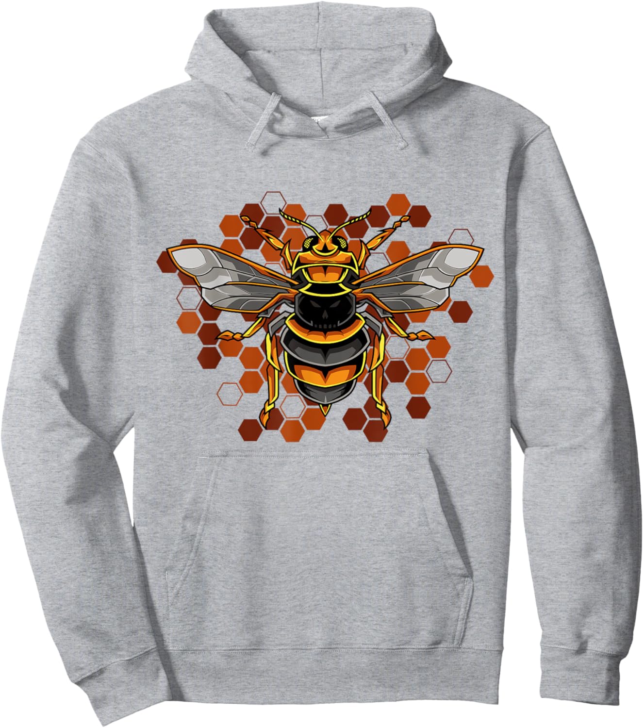 Bee Keeper Shirt Honeycomb Honey Vintage Beekeeping Hoodie - Hoodie | Ash