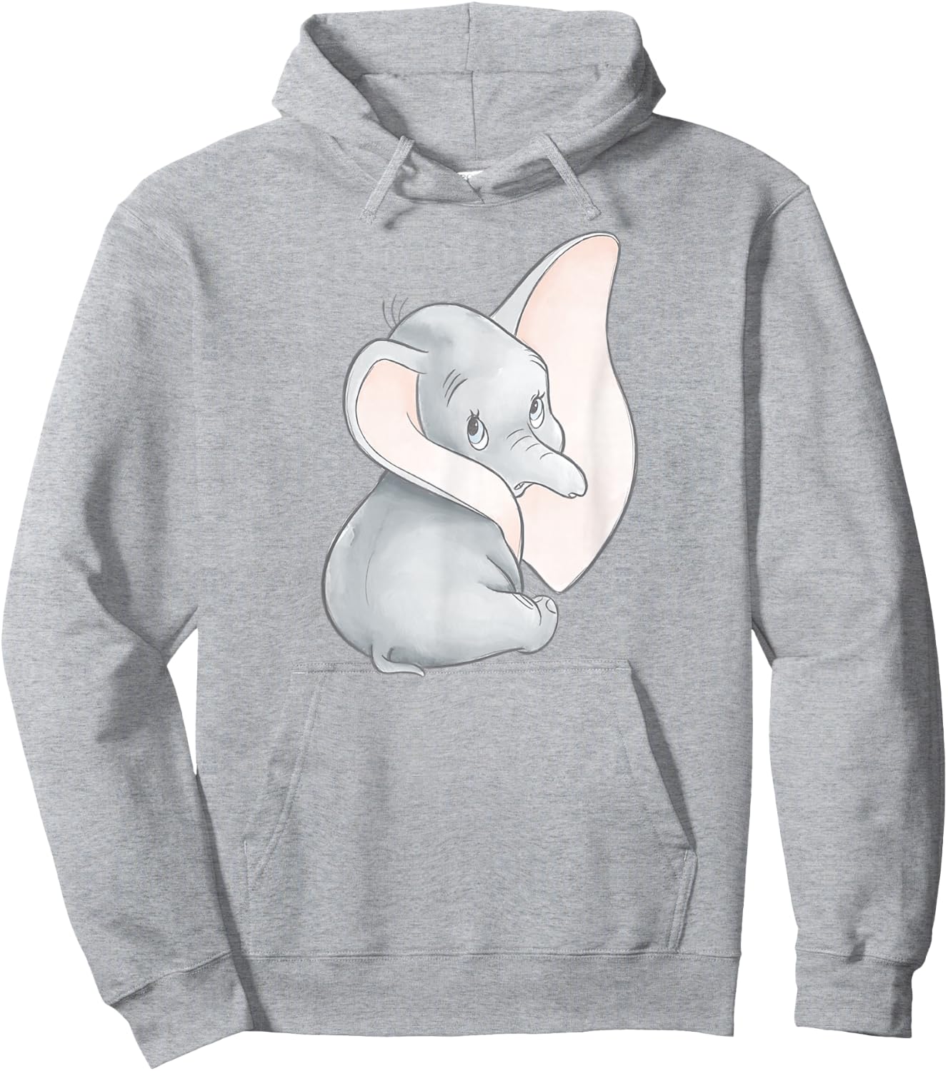 Dumbo - Ear Turn Dumbo Hoodie - Hoodie | Ash