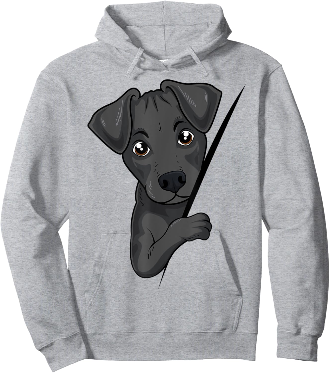 Patterdale Terrier Hoodie - Hoodie | Ash