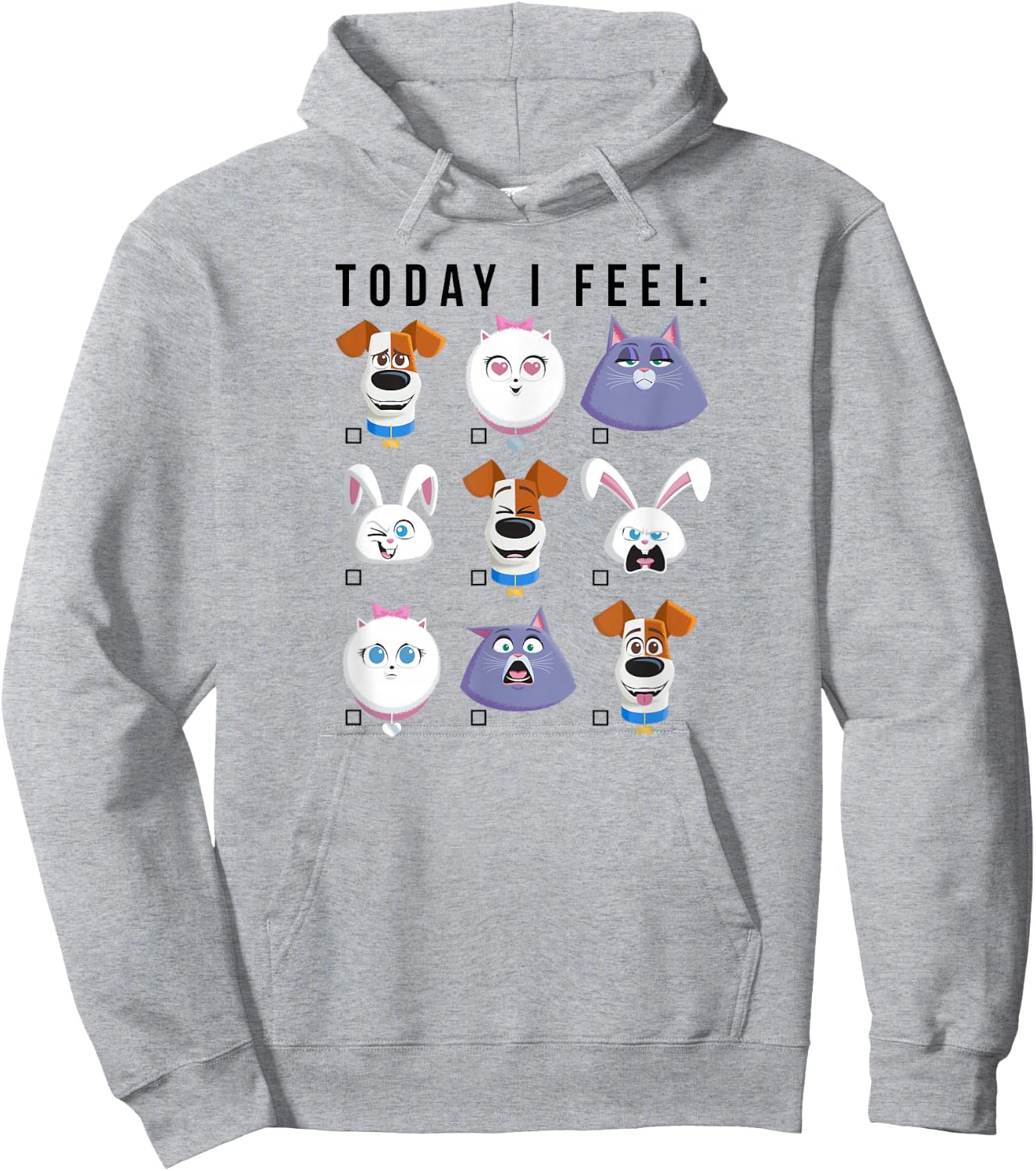Pets 2 Heute fühlen ich Hoodie - Hoodie | Ash