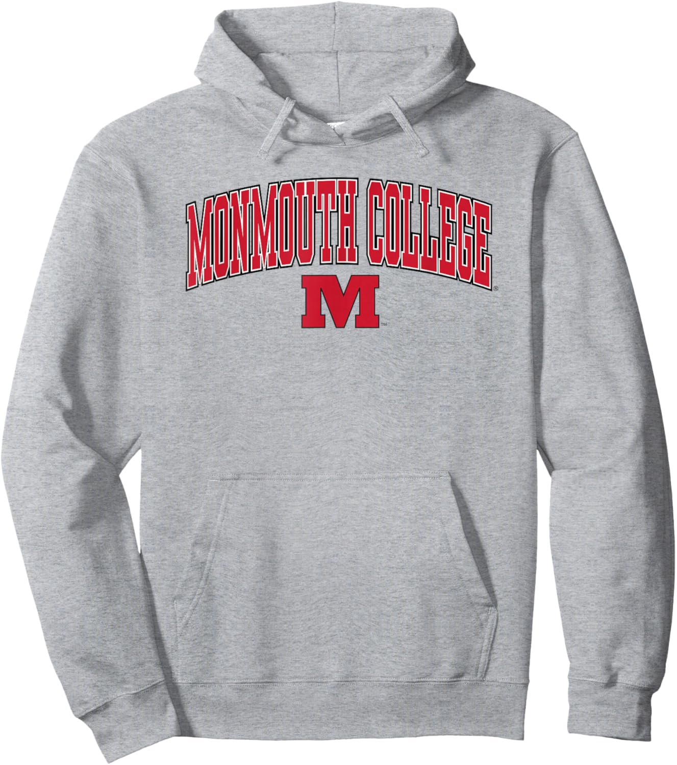 Monmouth College Fighting Scots Arch Over Hoodie - Hoodie | Ash