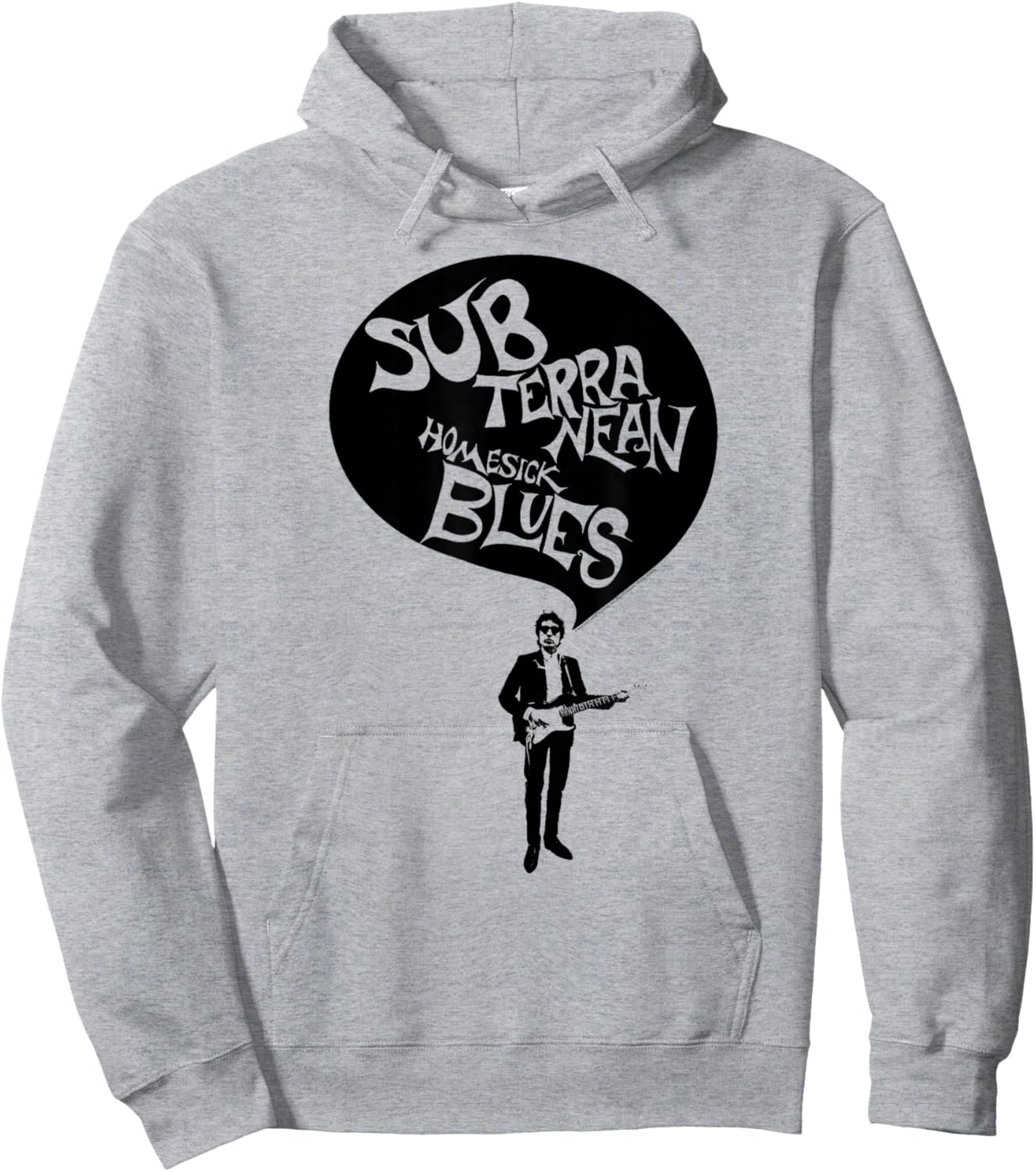 Bob Dylan Offizielles Subterranean Homesick Blues , Erwachsene und Kinder, Grau, S Hoodie - Hoodie | Ash