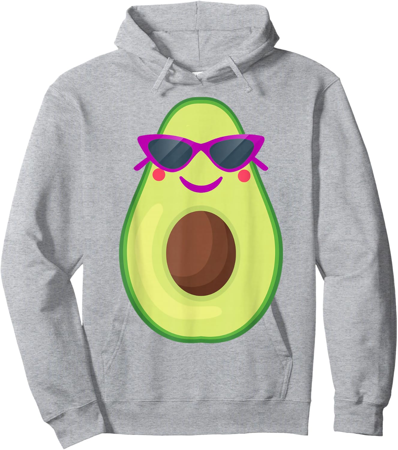 Avocado Costume Funny Halloween Guacamole Guac Hoodie - Hoodie | Ash