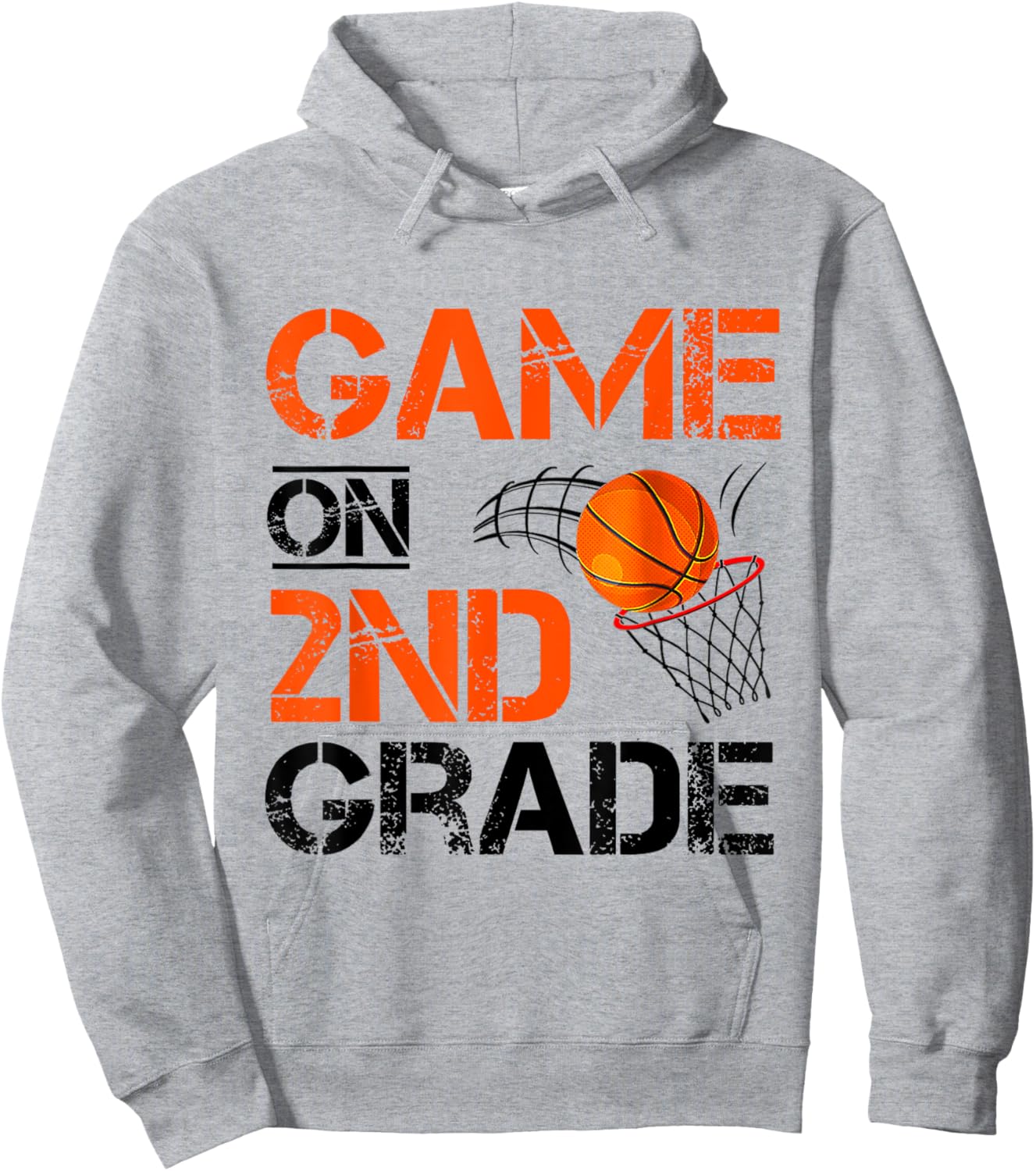 Funny Games On Second Grade Basketball First Day Of School Hoodie - Hoodie | Ash