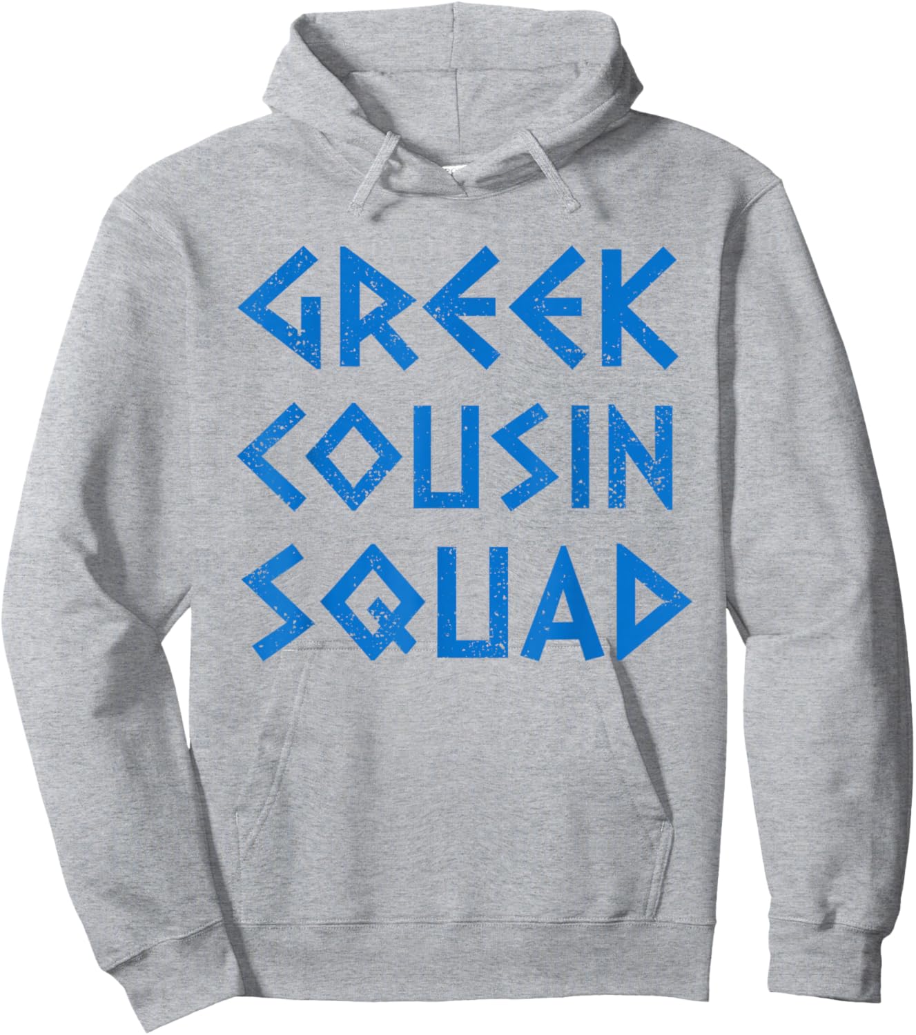 Greek Cousin Squad Funny Greek Cousins Family Matching Hoodie - Hoodie | Ash