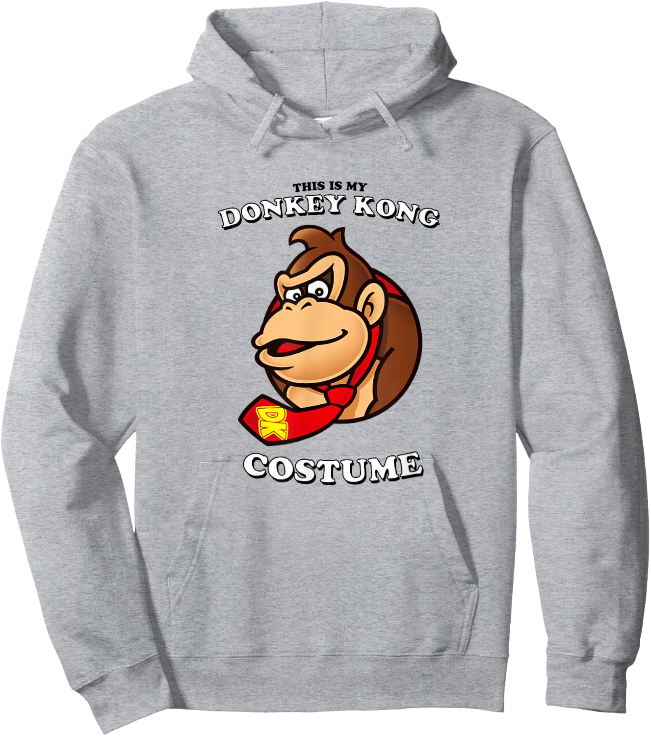 Super Mario Halloween This Is My Donkey Kong Costume Hoodie - Hoodie | Ash