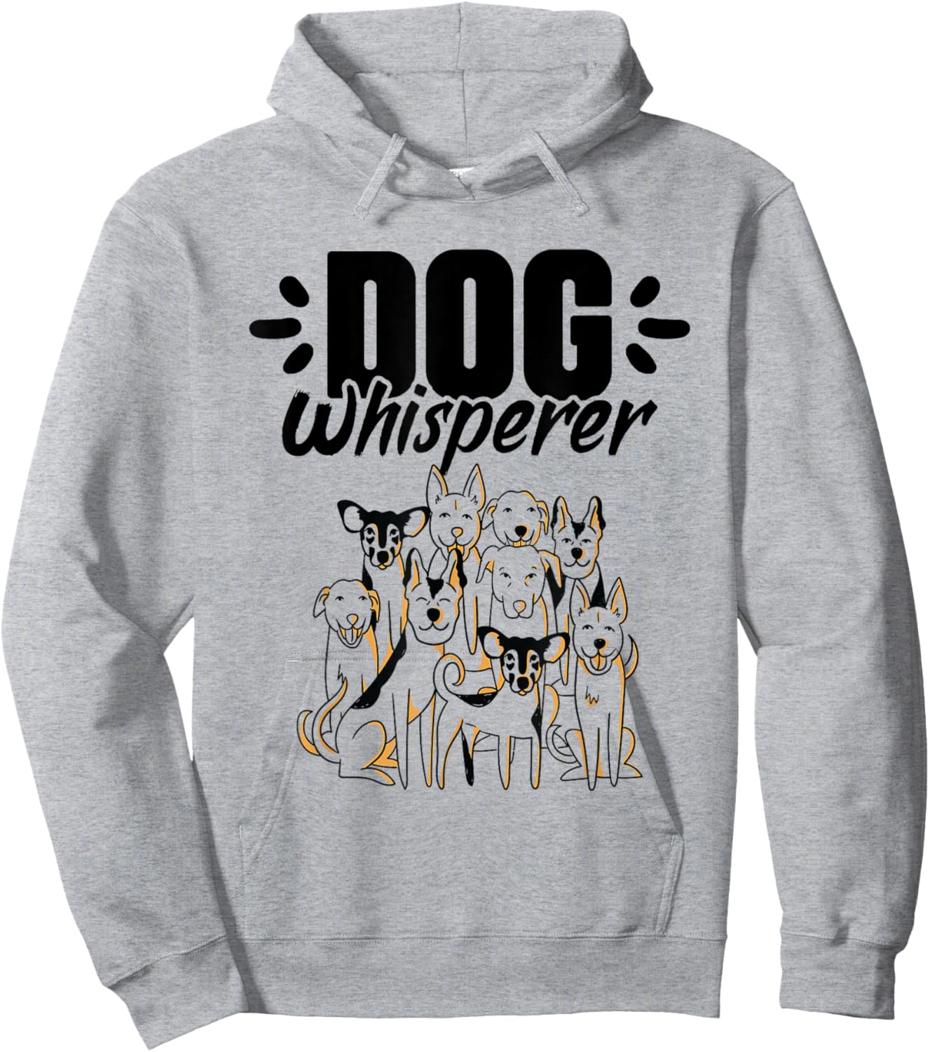 Dog Whisperer Breeds Pup Pet Lover Whisperer Trainer Hoodie - Hoodie | Ash