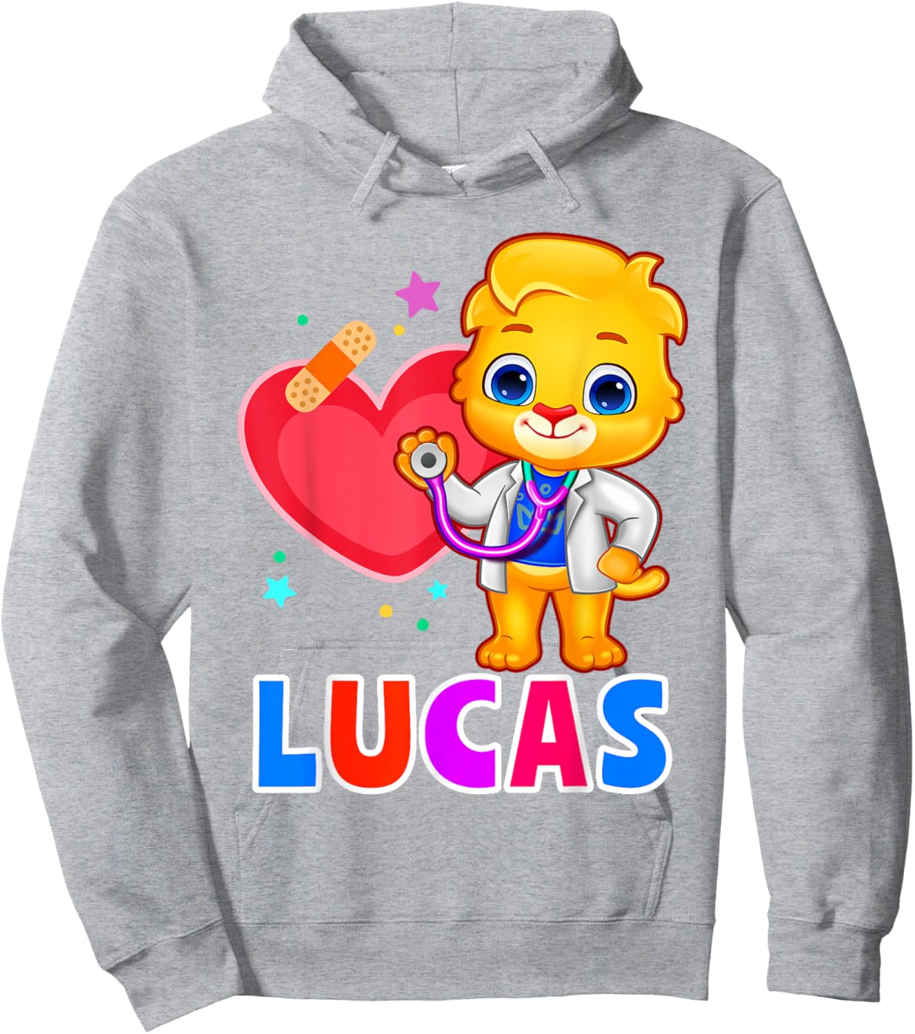 Doctor For Kids | Doctor Lucas Loved By Boys & Girls Hoodie - Hoodie | Ash